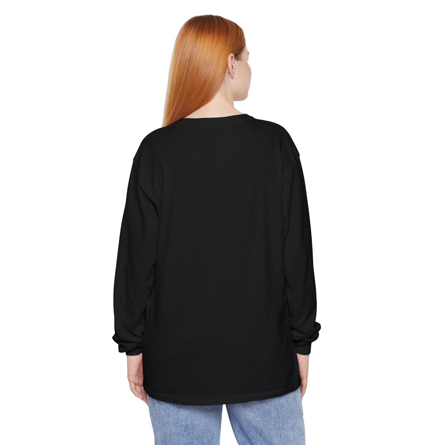 Lotus/Potus - Unisex Garment-dyed Long Sleeve T-Shirt