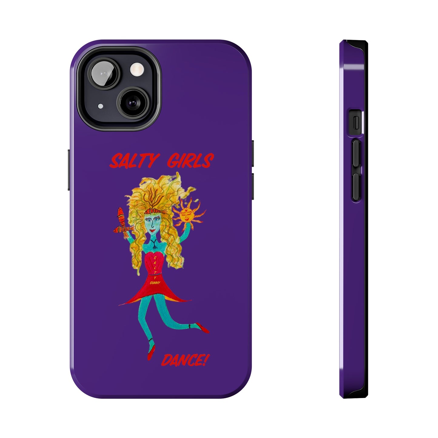 Salty Girls Dance - Purple Phone Cover