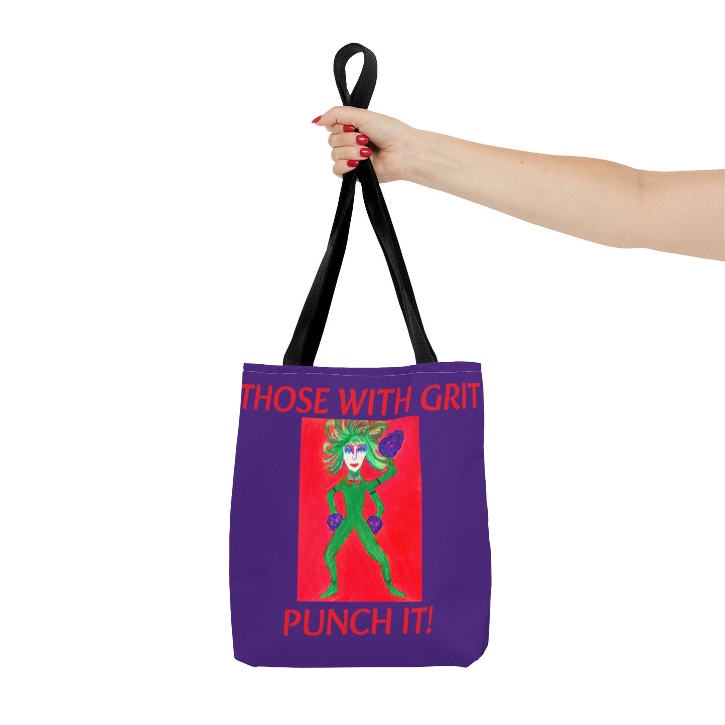 Those With Grit "Punch It!" -  NonbinaryTote Bag