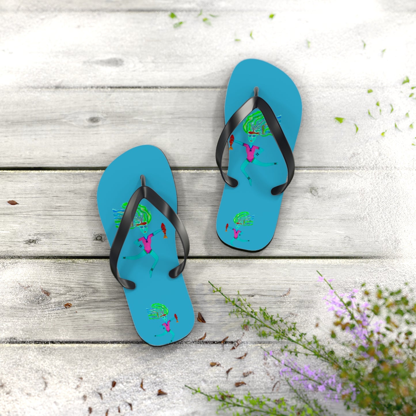 Mer Girls Flip Flops (M)