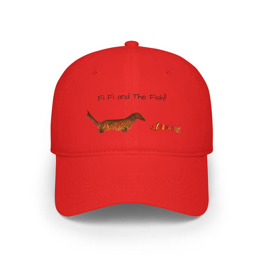 Fi Fi and The Fish Baseball Cap