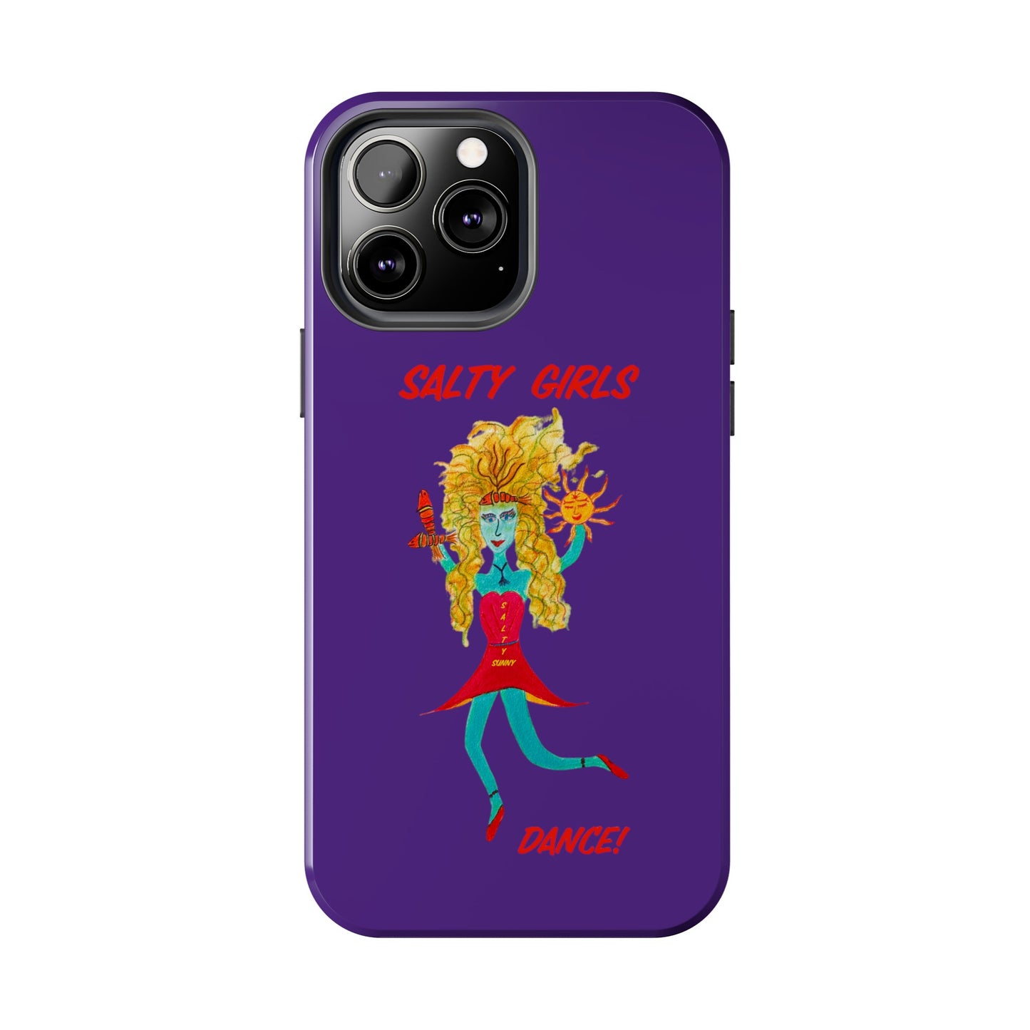 Salty Girls Dance - Purple Phone Cover