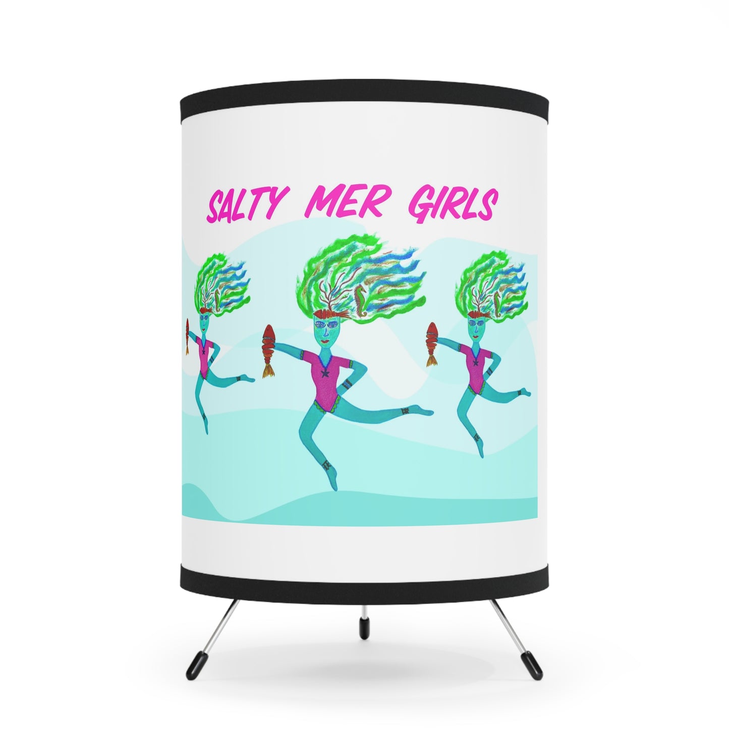 Salty Mer Girls - Table Top Lamp