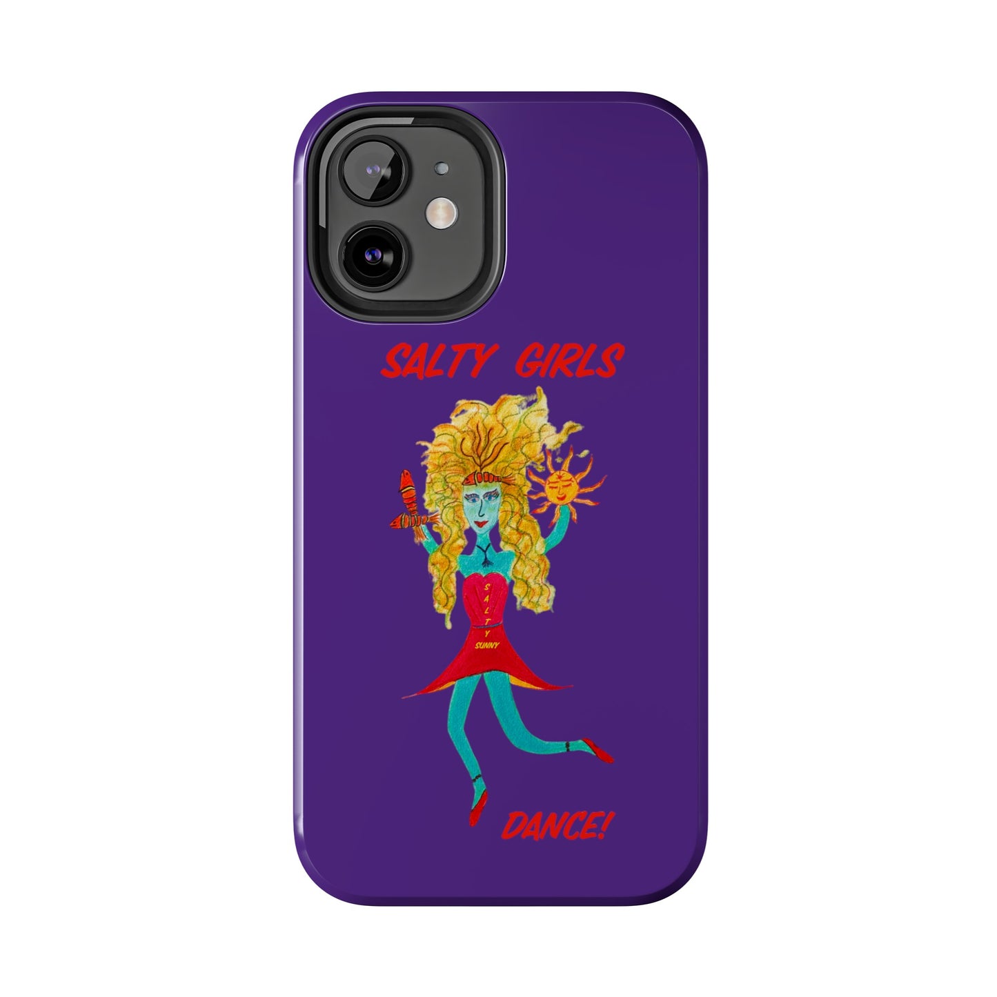 Salty Girls Dance - Purple Phone Cover