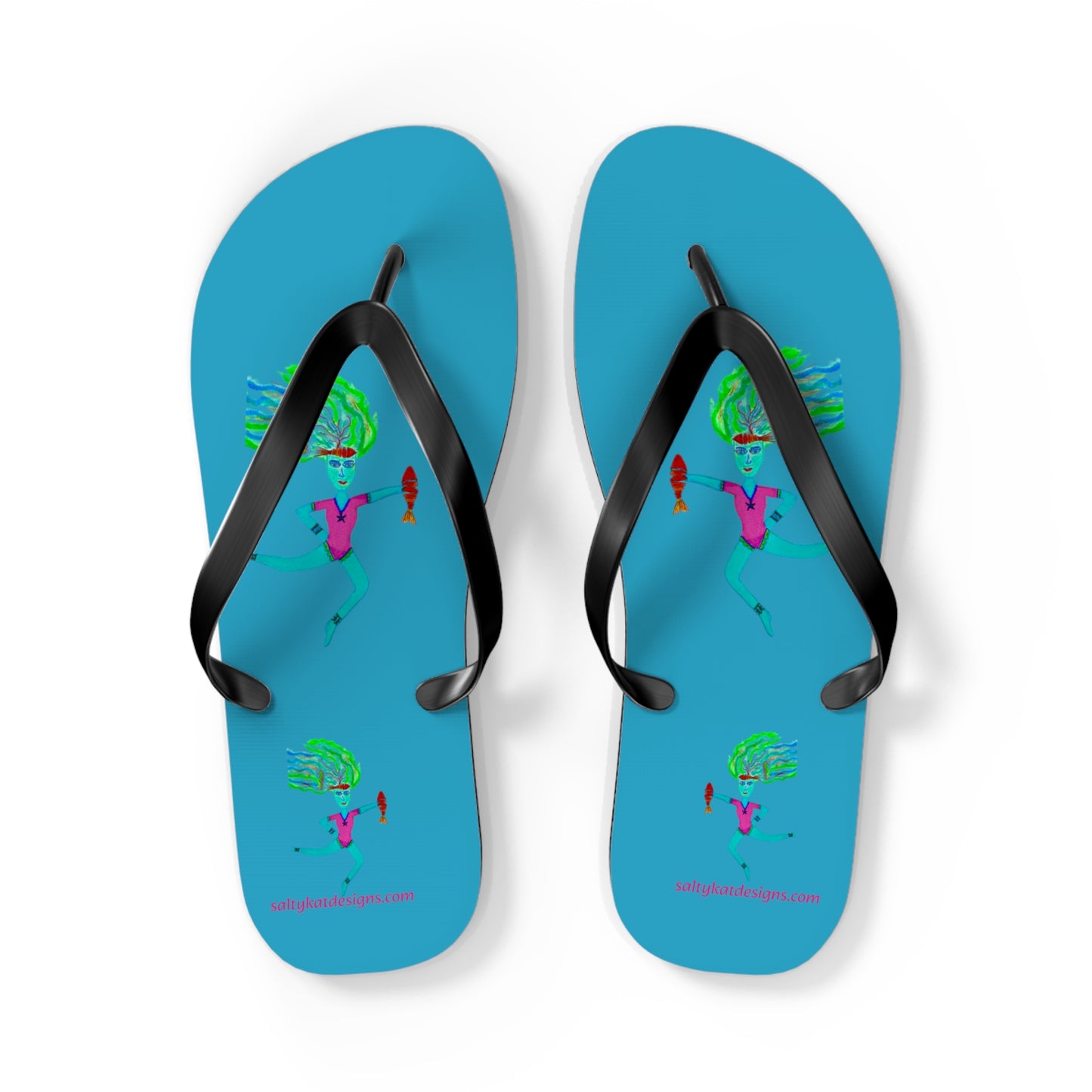 Mer Girls Flip Flops (M)