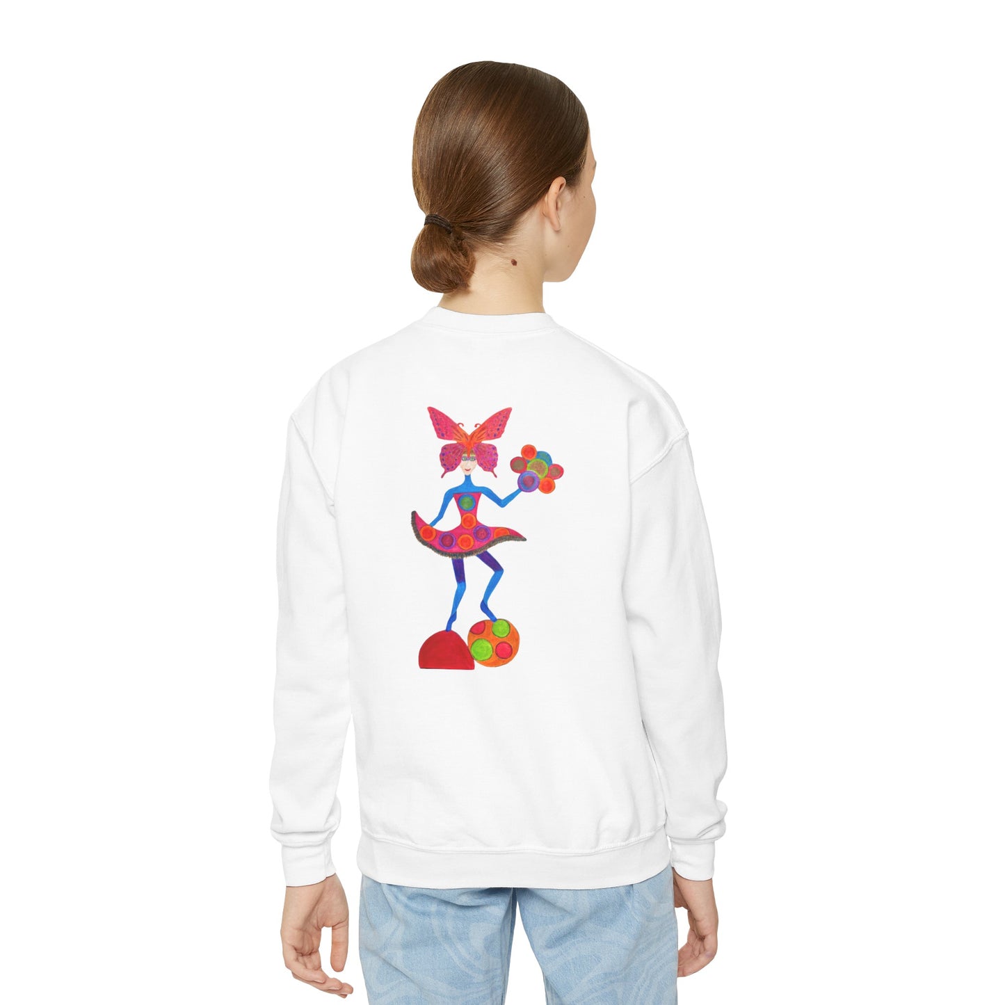 Ballerina Babes (Mia) - Youth Crewneck Sweatshirt