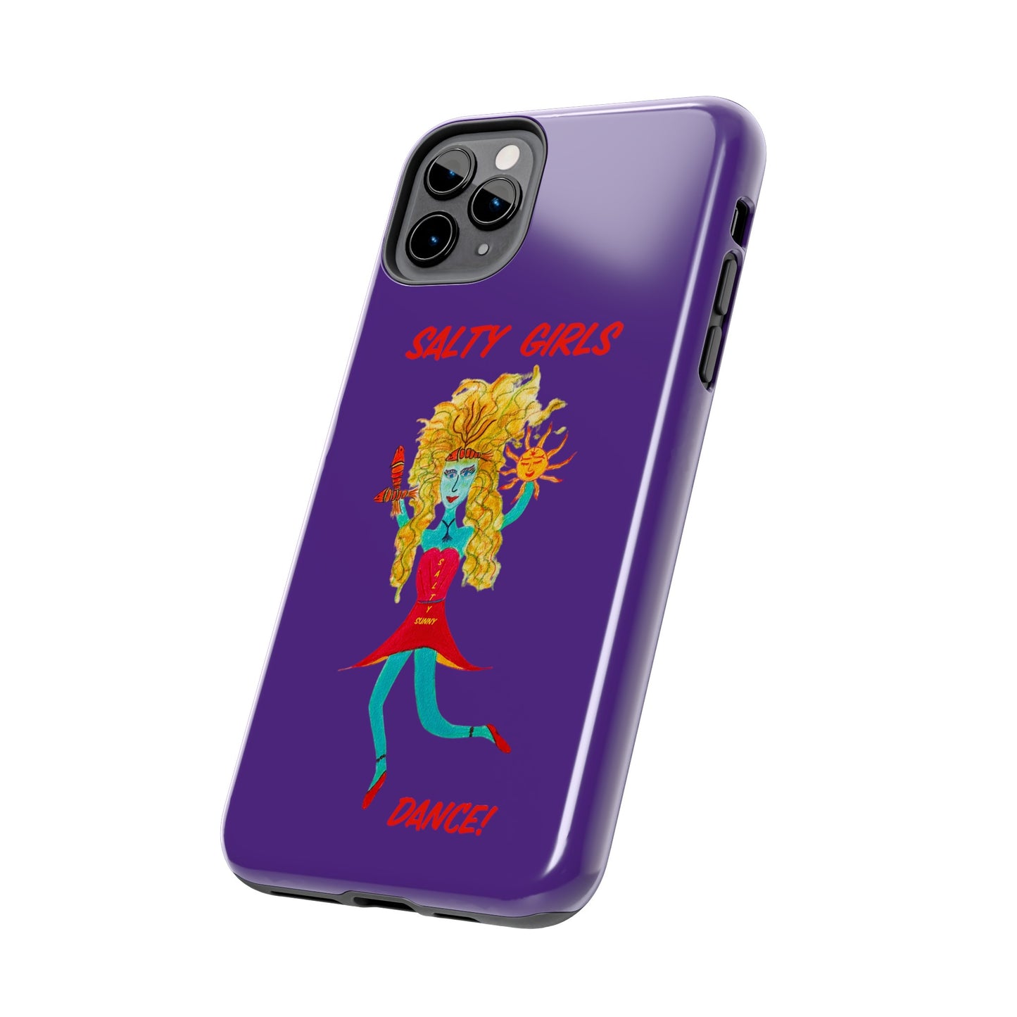 Salty Girls Dance - Purple Phone Cover