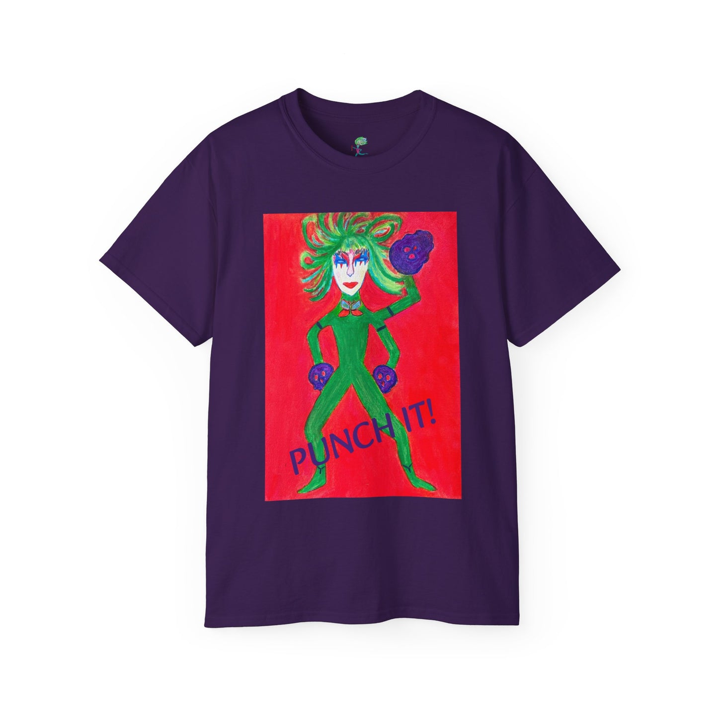 Girls With Grit "Punch It!" - Adult Unisex Ultra Cotton Tee