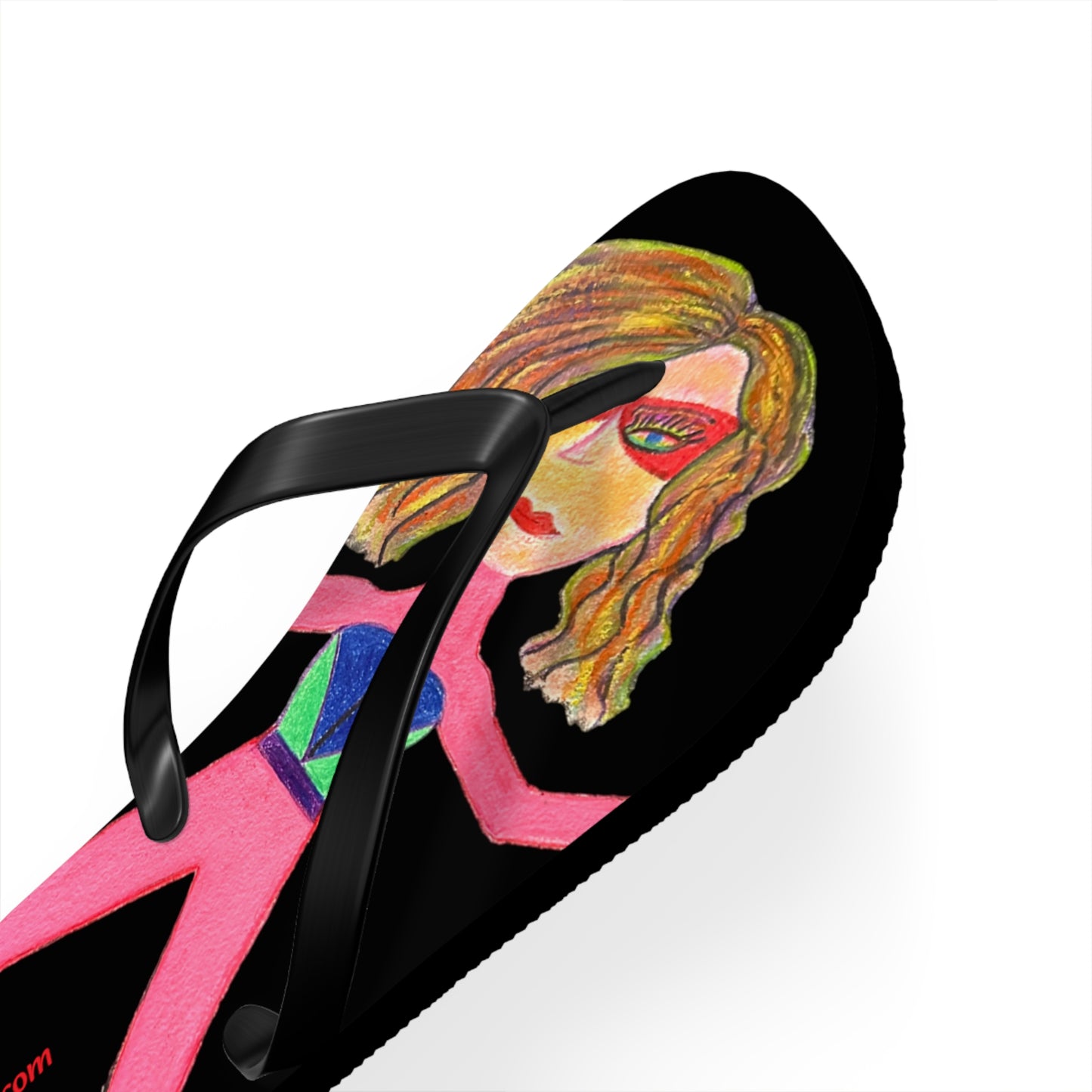 Super Heroine "PUSH" - Flip Flops (L) 11-12