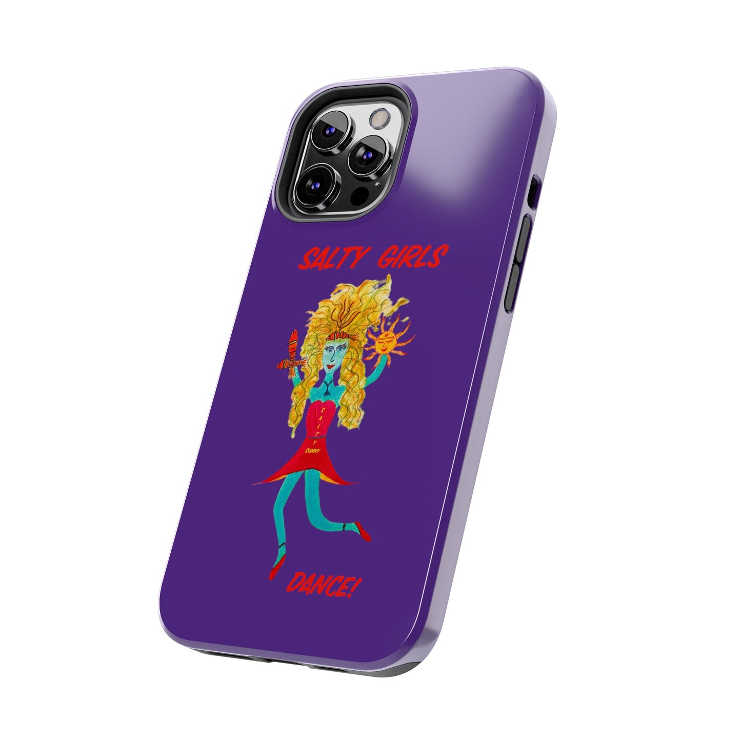 Salty Girls Dance - Purple Phone Cover