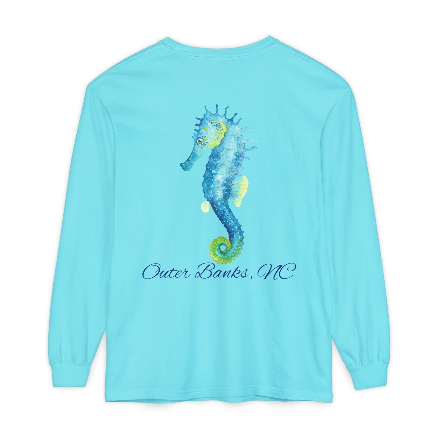 Seahorse - Outer Banks, NC  Long Sleeve T-Shirt