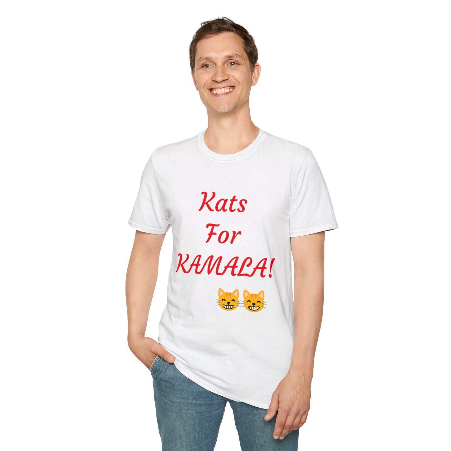 Kats For Kamala - Unisex Softstyle T-Shirt