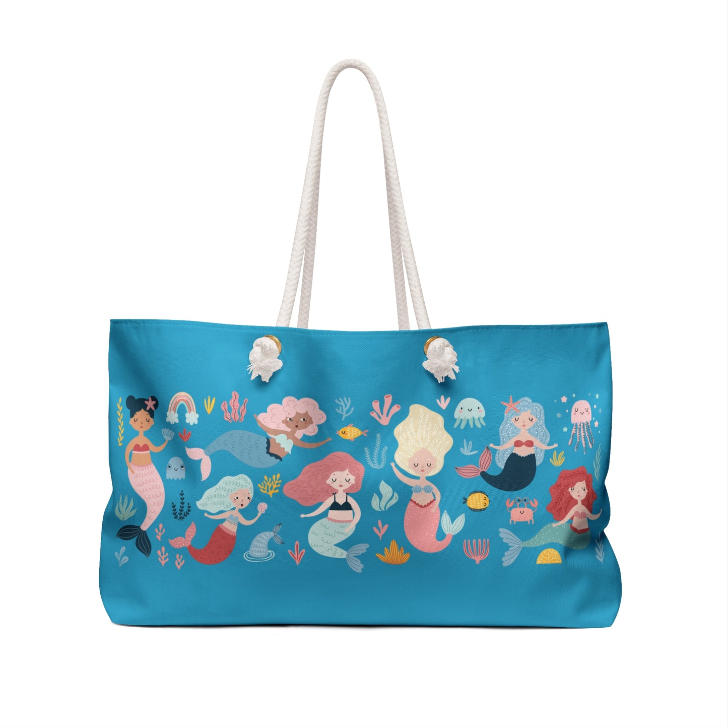 Baby Mermaids Beach Tote