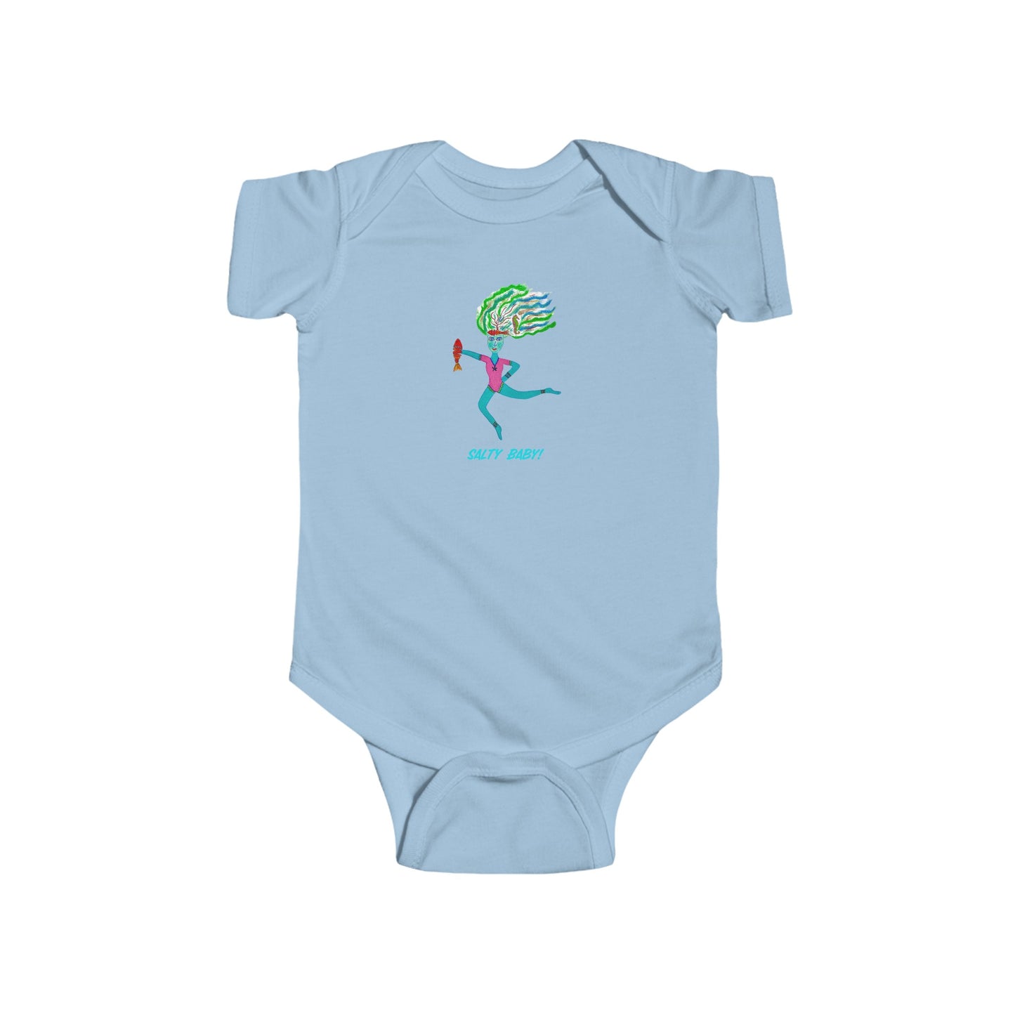 Salty Baby! - Infant Fine Jersey Bodysuit