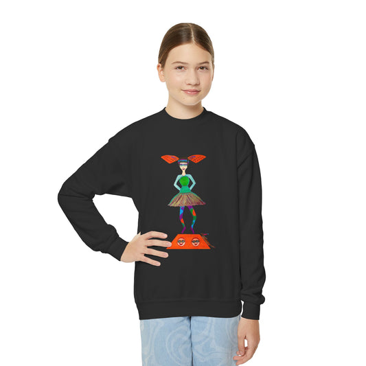 Ballerina Babes (Gia) - Youth Crewneck Sweatshirt