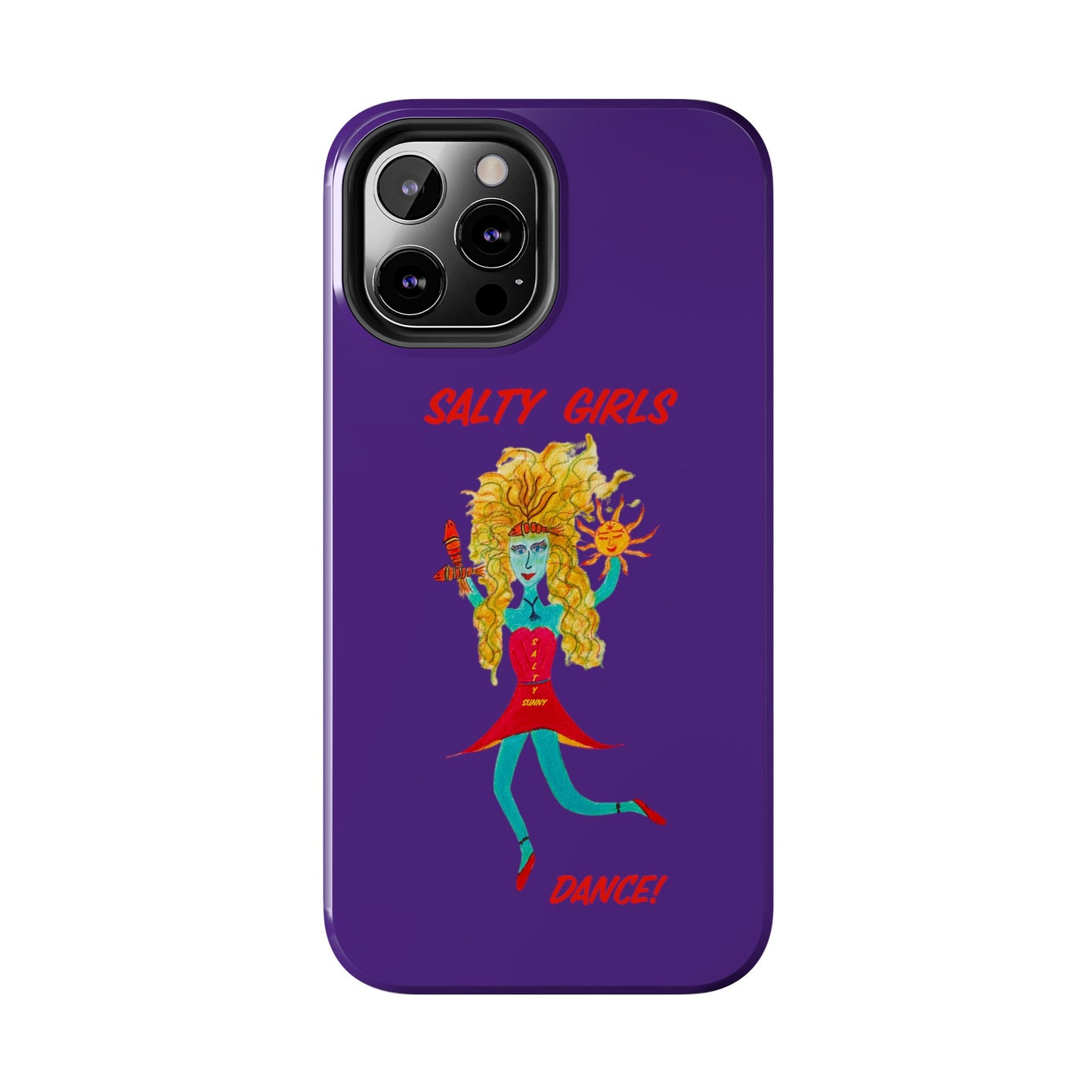 Salty Girls Dance - Purple Phone Cover