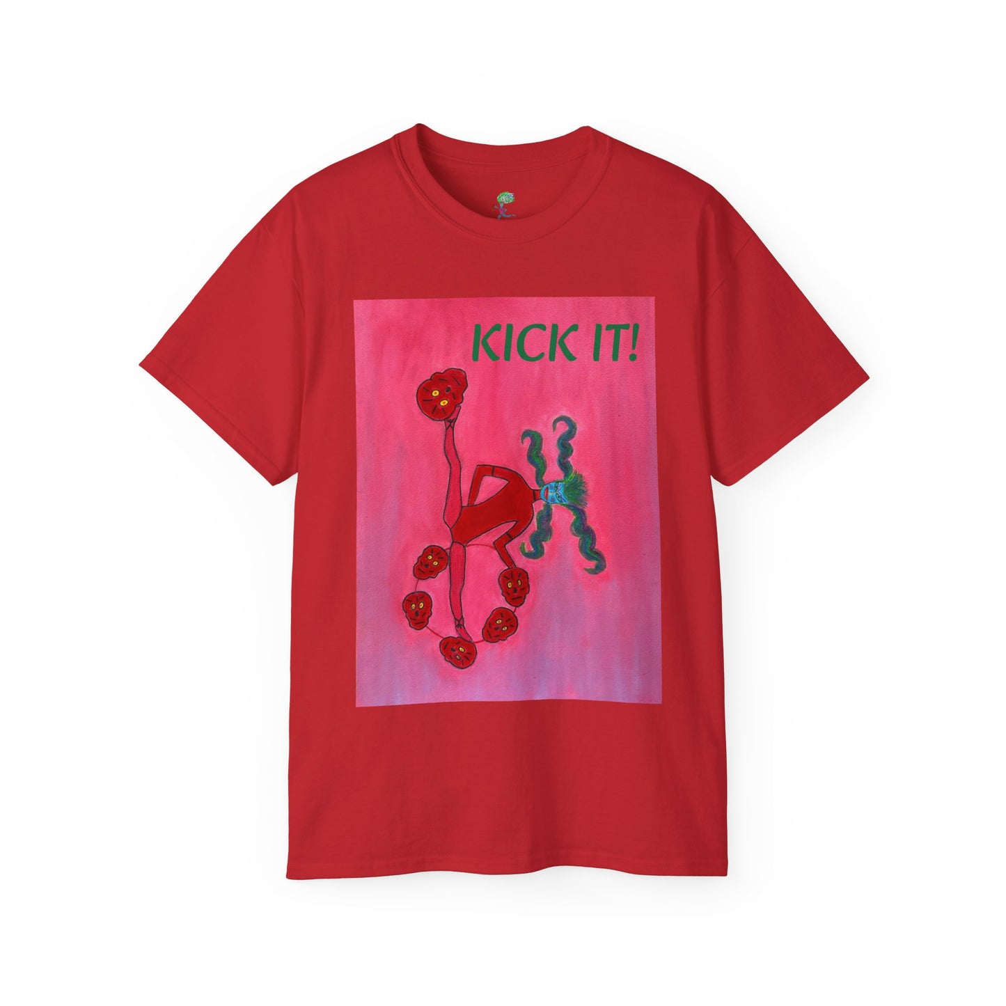 Girls With Grit "Kick It!" - Adult Unisex Ultra Cotton Tee