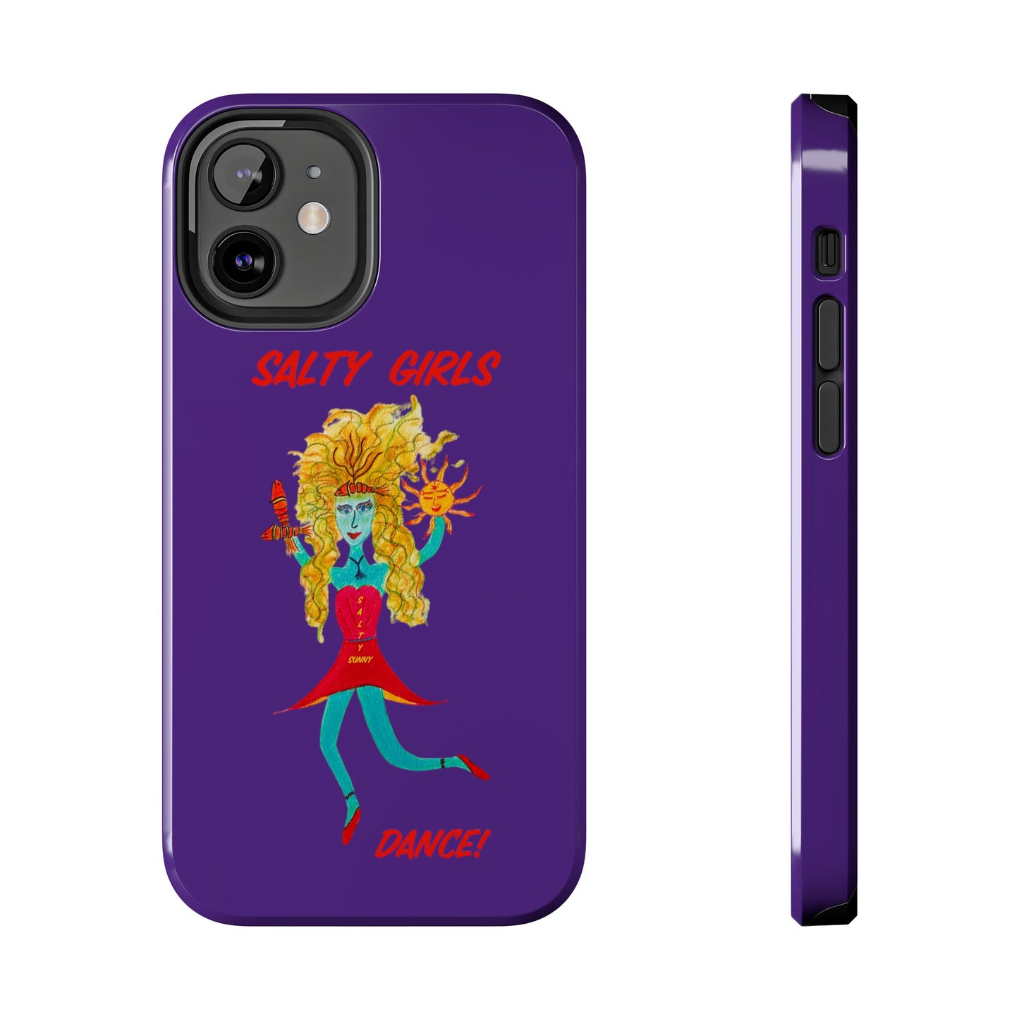 Salty Girls Dance - Purple Phone Cover