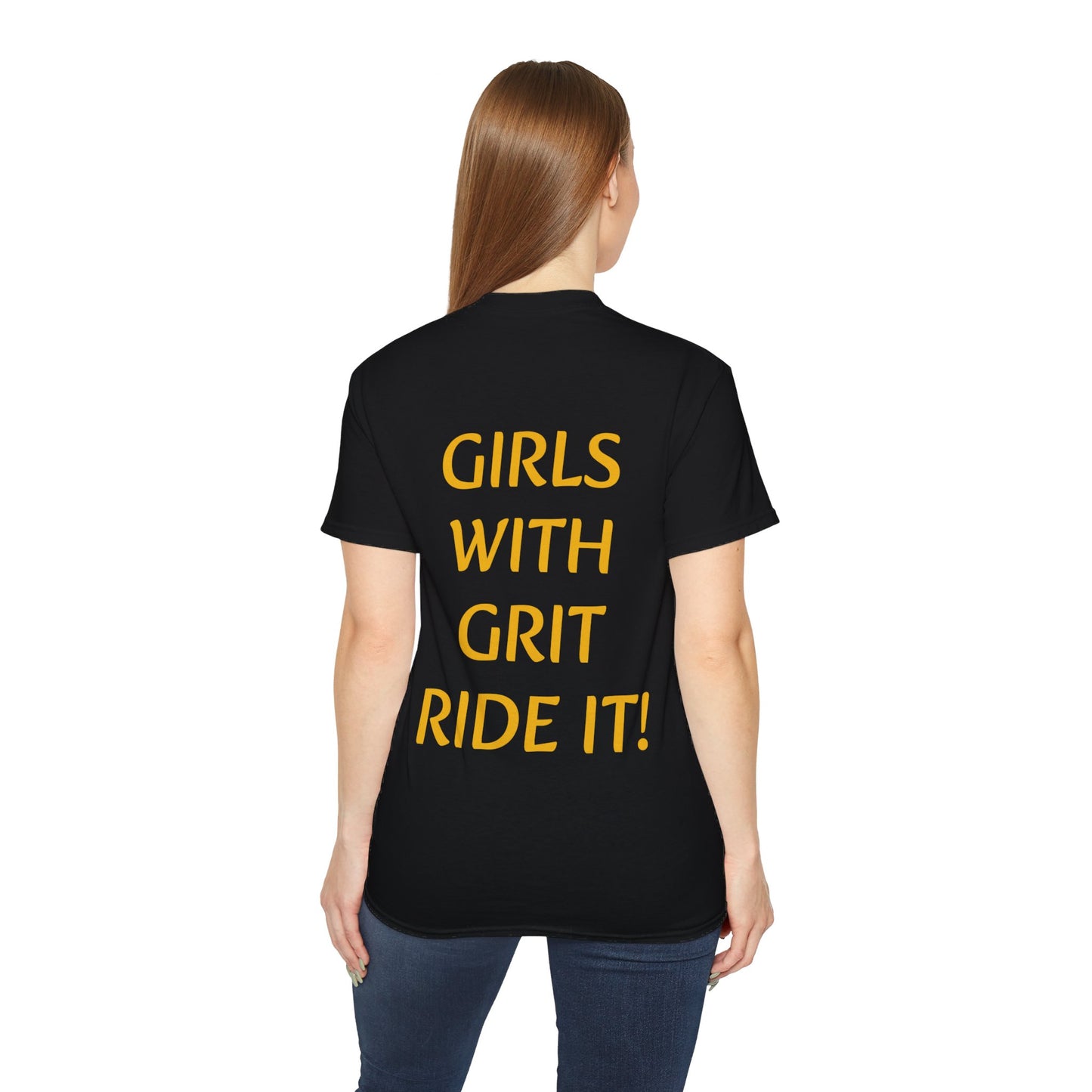 Girls With Grit "Ride It!" - Adult  Unisex Ultra Cotton Tee