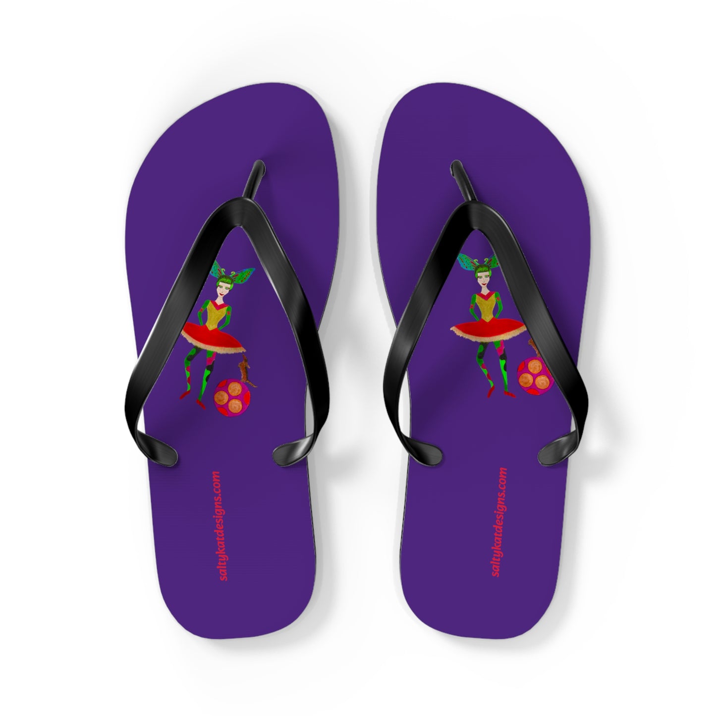 Ballerina Babes - Flip Flops (M) US 9/10