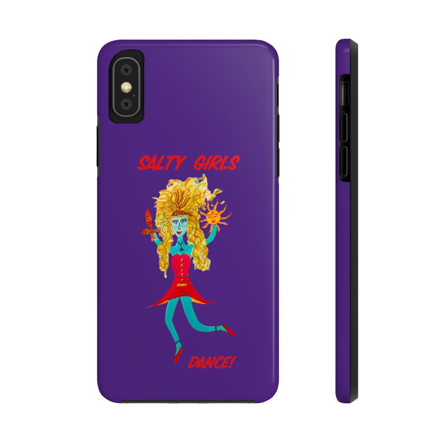 Salty Girls Dance - Purple Phone Cover