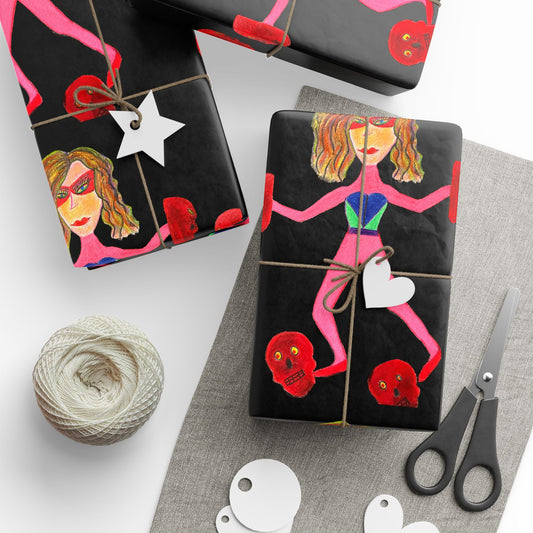 Girls With Grit Push It! - Gift Wrap