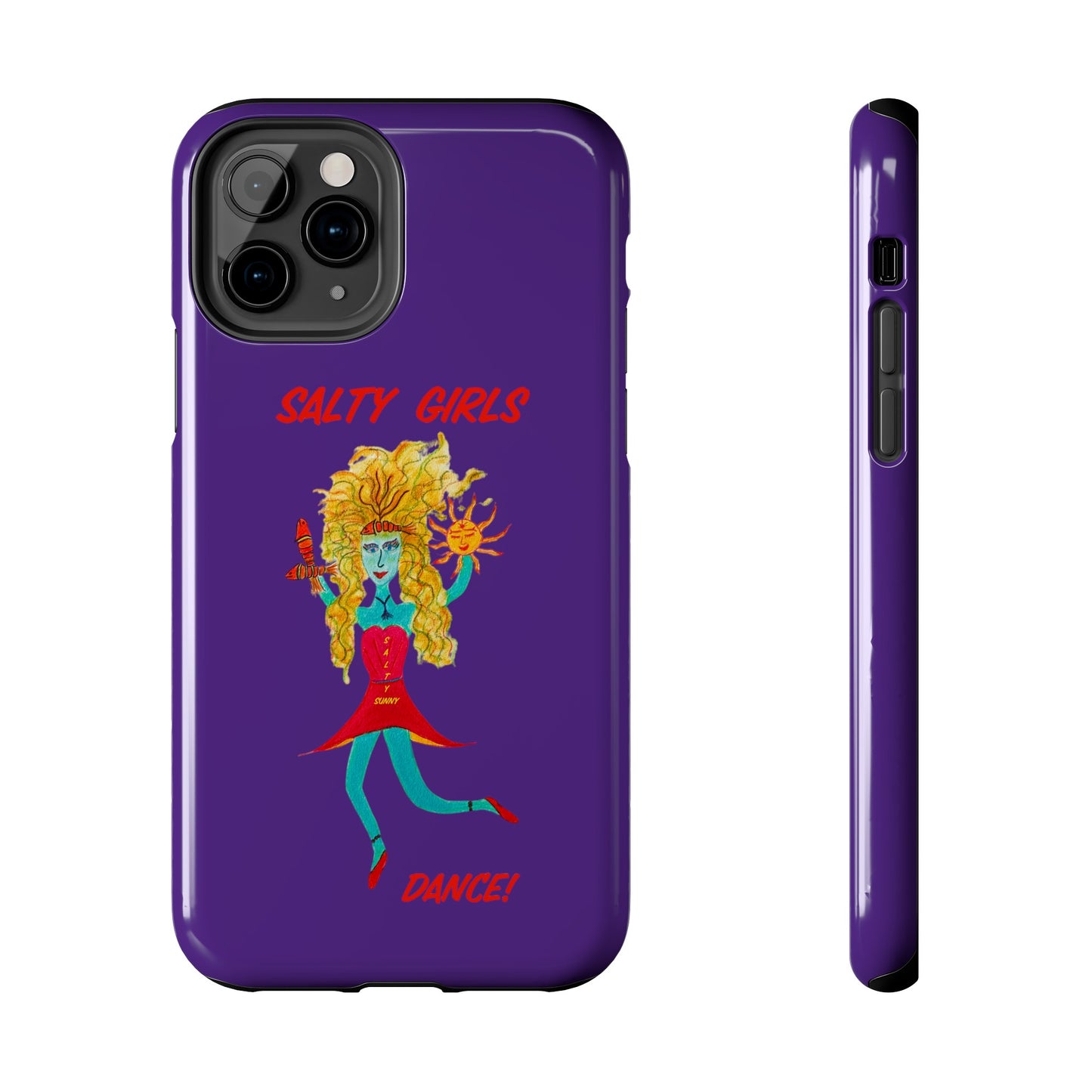 Salty Girls Dance - Purple Phone Cover