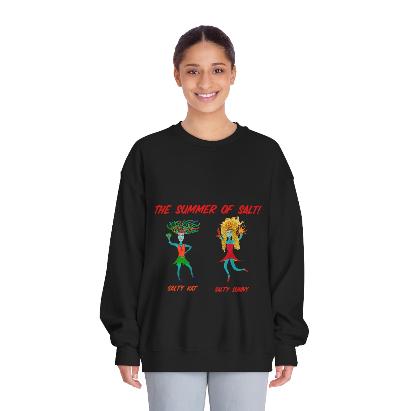 The Summer of Salt! - Adult Unisex DryBlend® Crewneck Sweatshirt