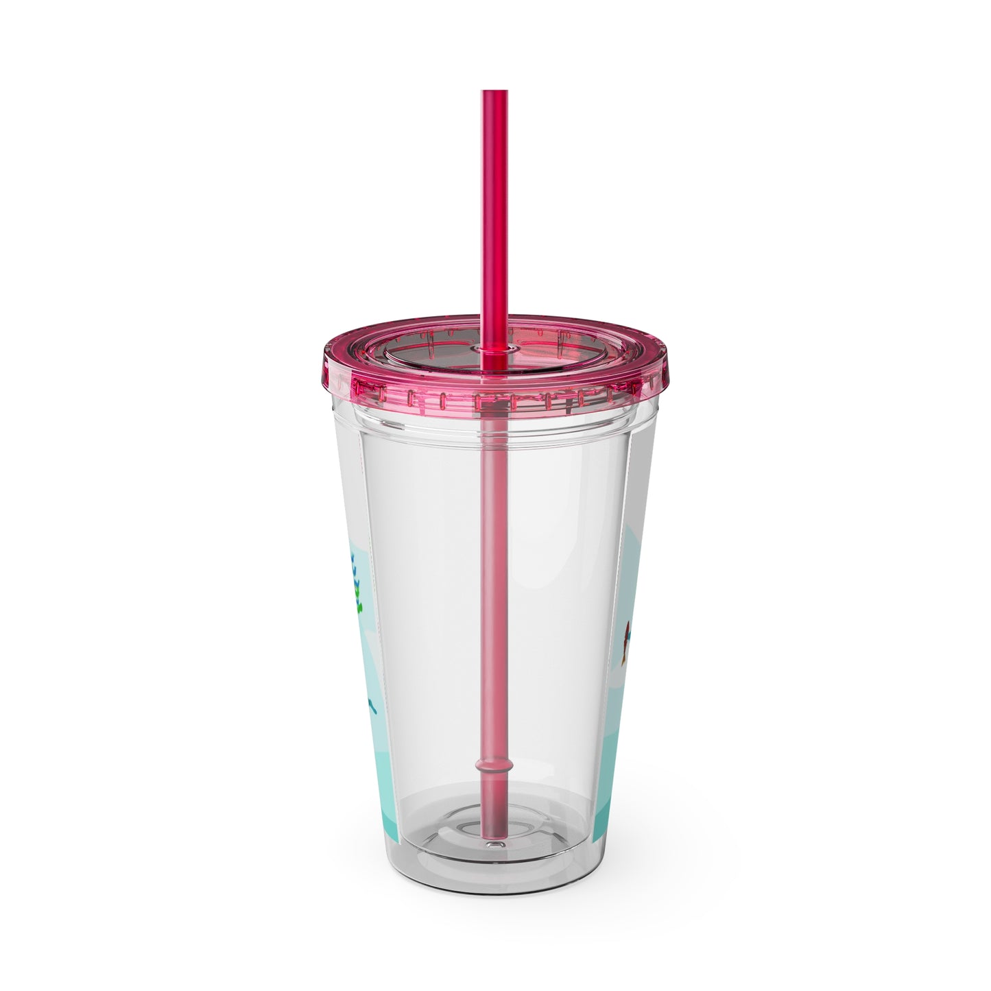 Salty Mer Girls - Sunsplash Tumbler with Straw, 16oz