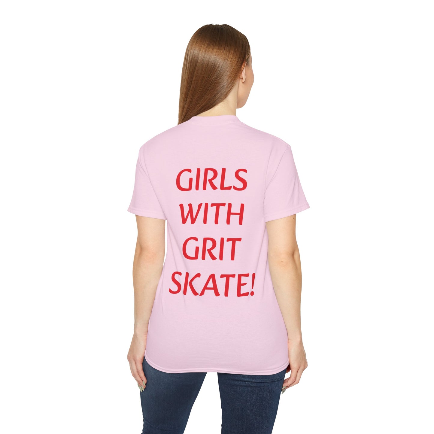 Girls With Grit "Skate!" - Adult Unisex Ultra Cotton Tee