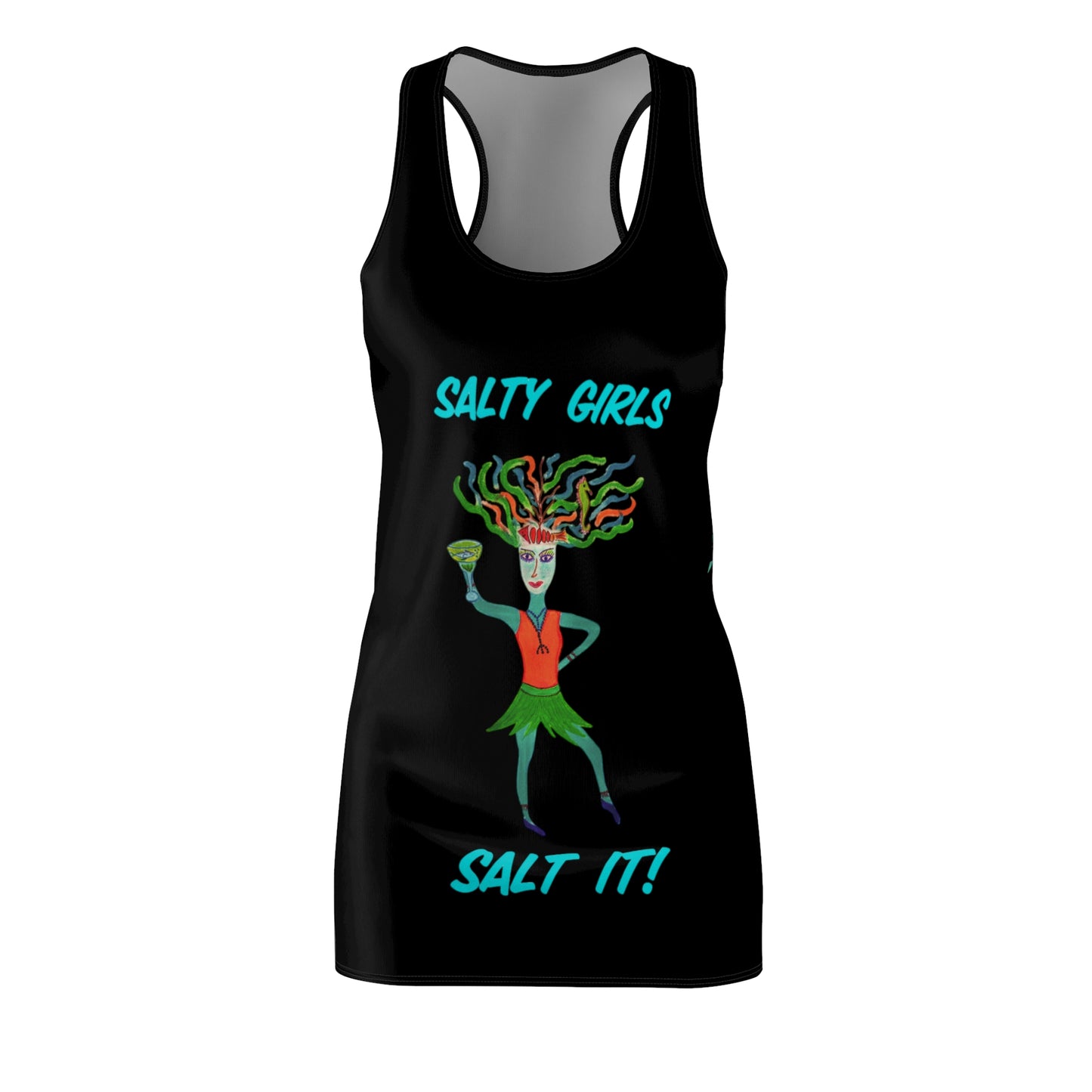 Salty Girls "Salt it!" Women's Racerback Dress