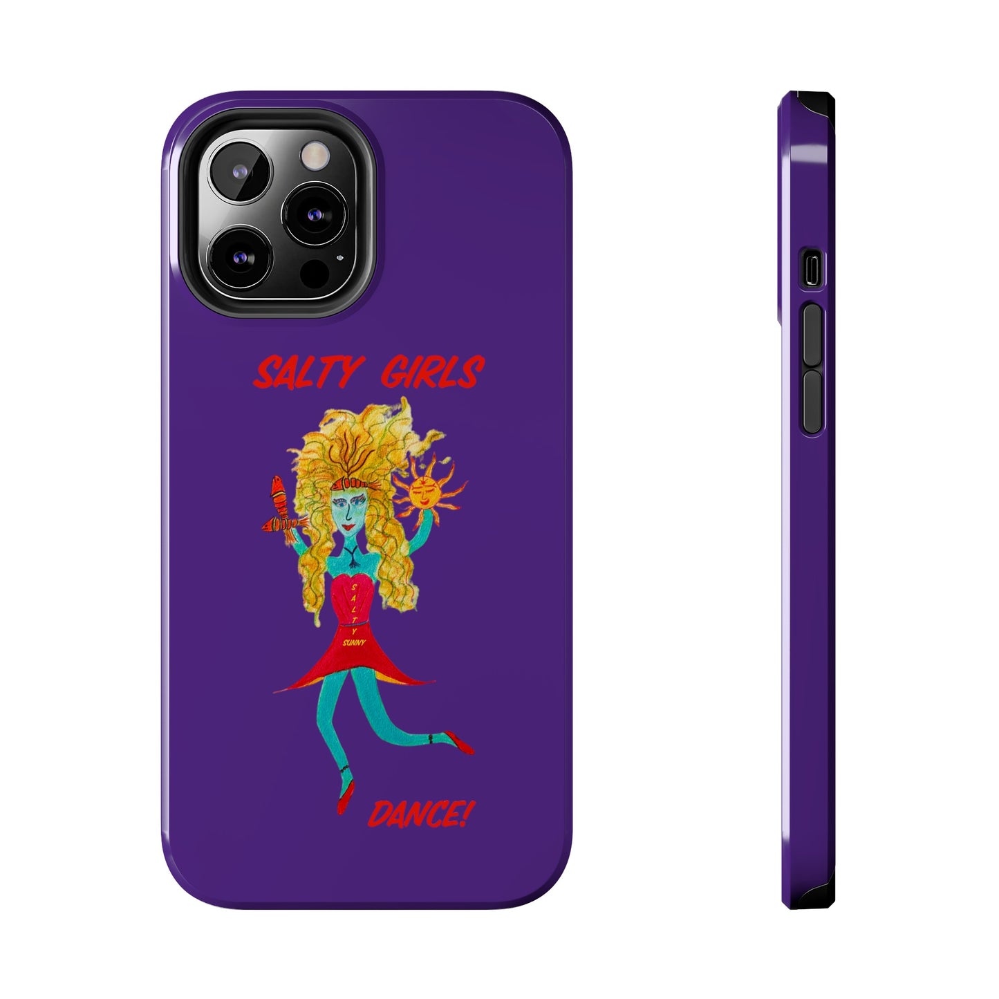 Salty Girls Dance - Purple Phone Cover