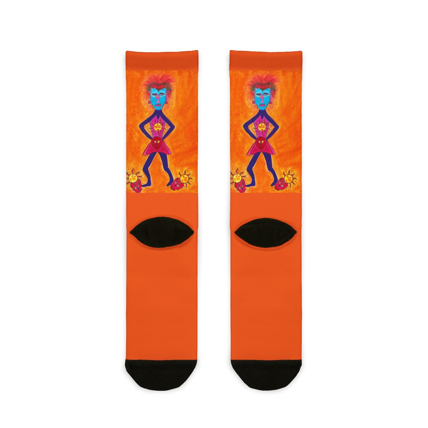 Super Heroine "Burst!" - Crew Socks