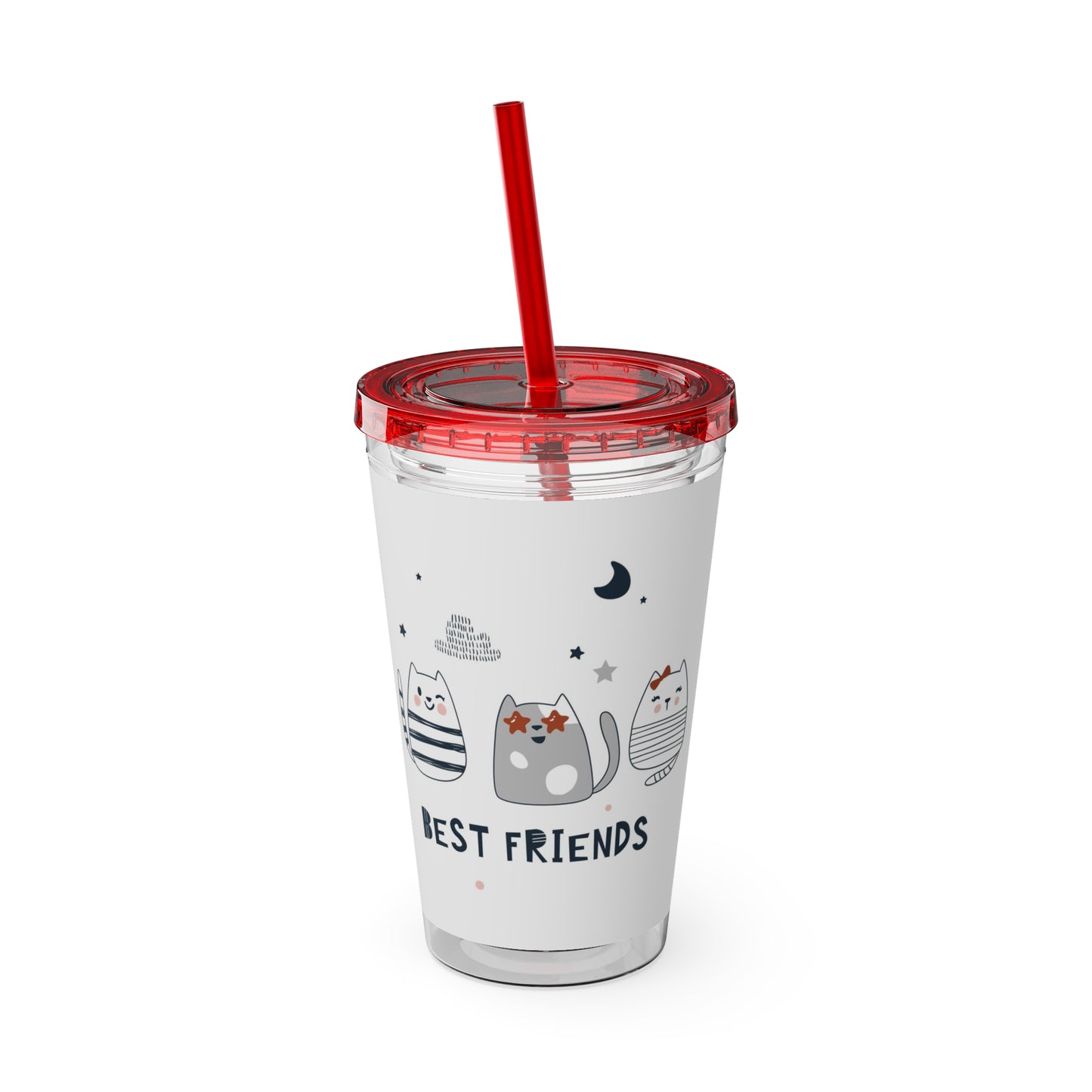 Best Friends Kitty Cat Tumbler