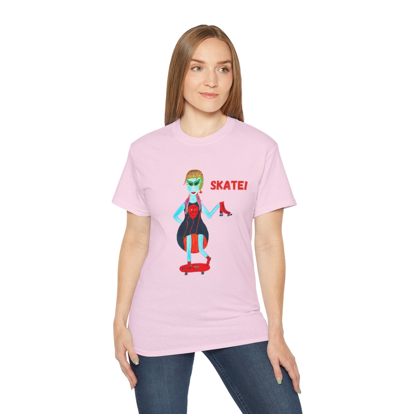 Girls With Grit "Skate!" - Adult Unisex Ultra Cotton Tee