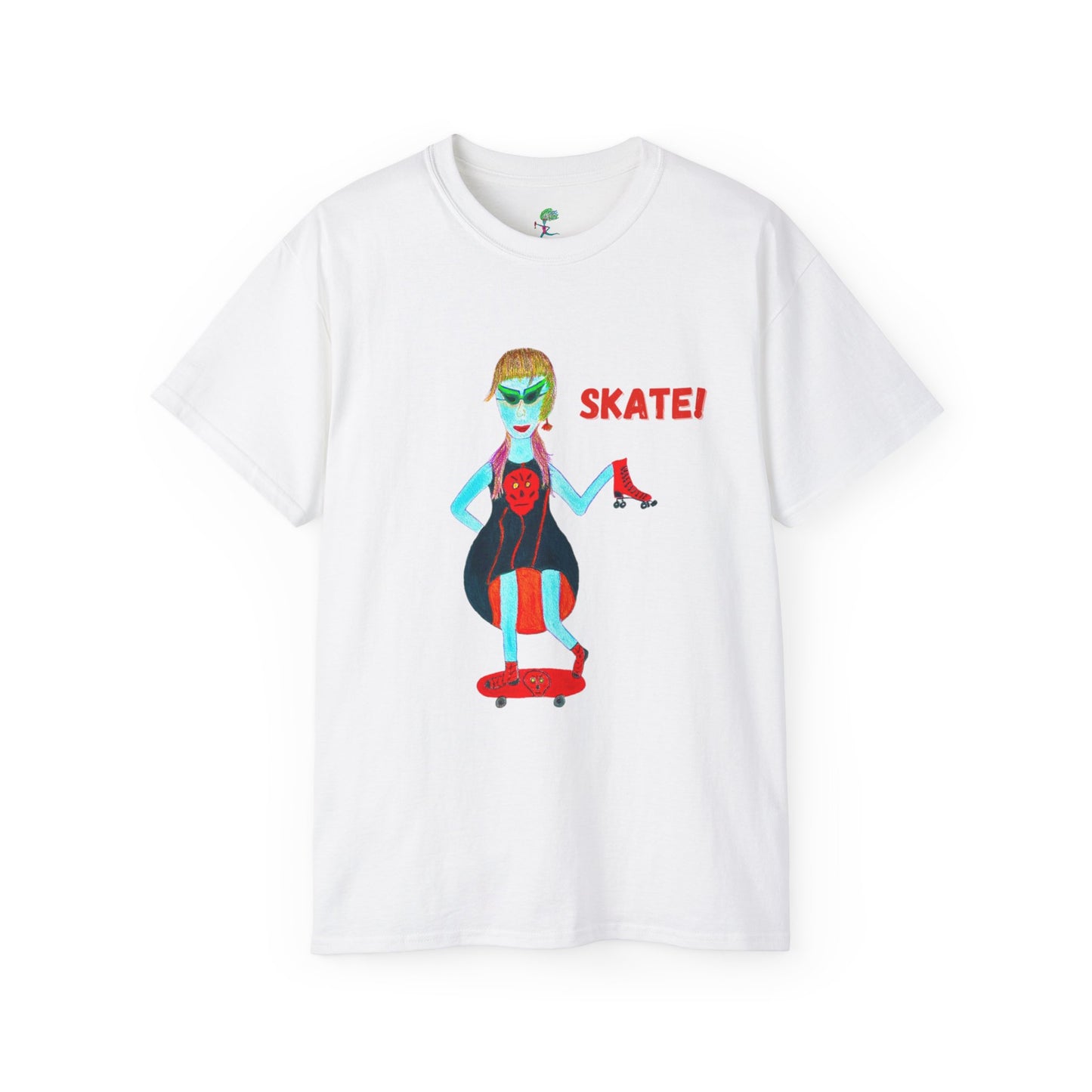 Girls With Grit "Skate!" - Adult Unisex Ultra Cotton Tee