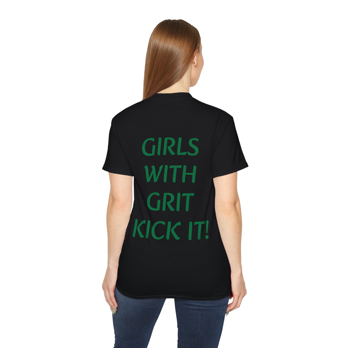 Girls With Grit "Kick It!" - Adult Unisex Ultra Cotton Tee