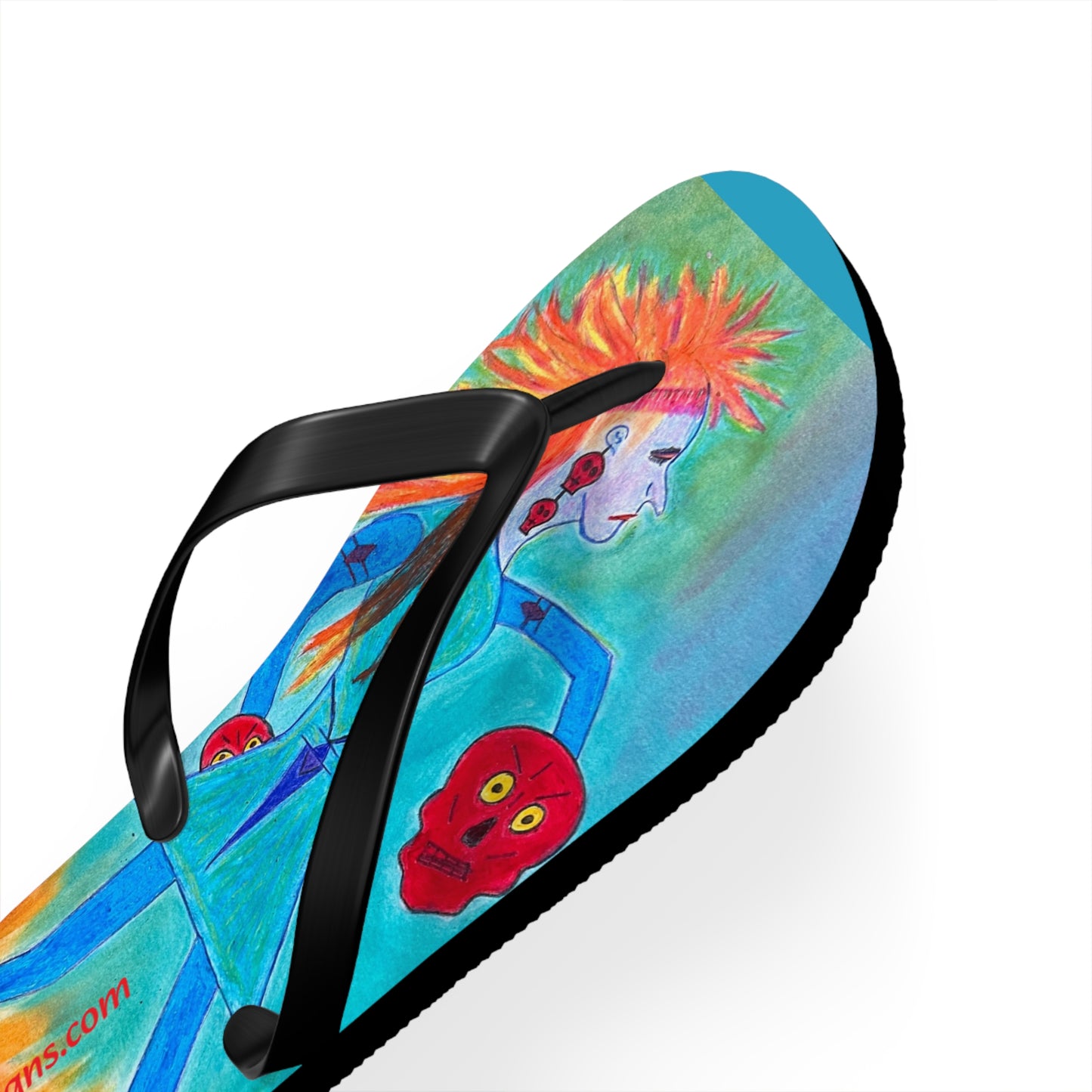 Super Heroine "Fire Walker" - Flip Flops (M)