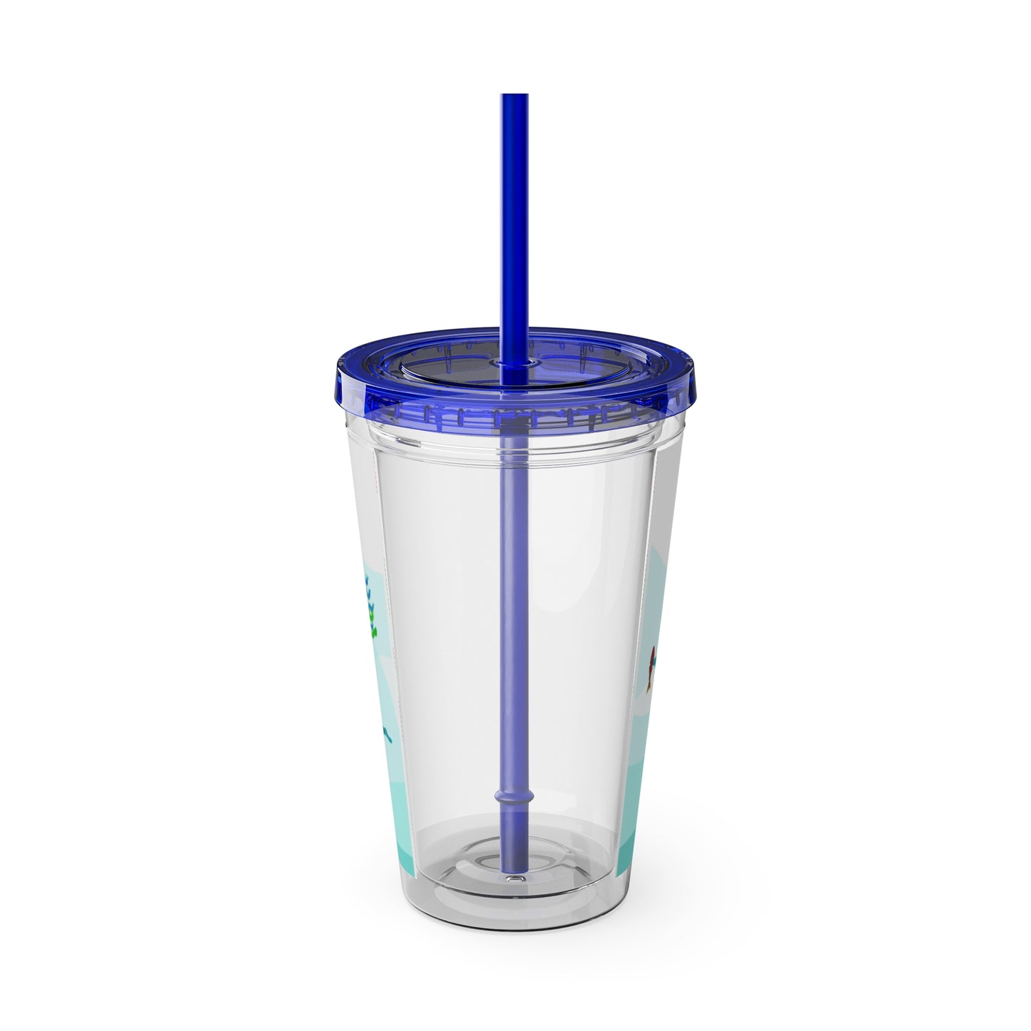 Salty Mer Girls - Sunsplash Tumbler with Straw, 16oz