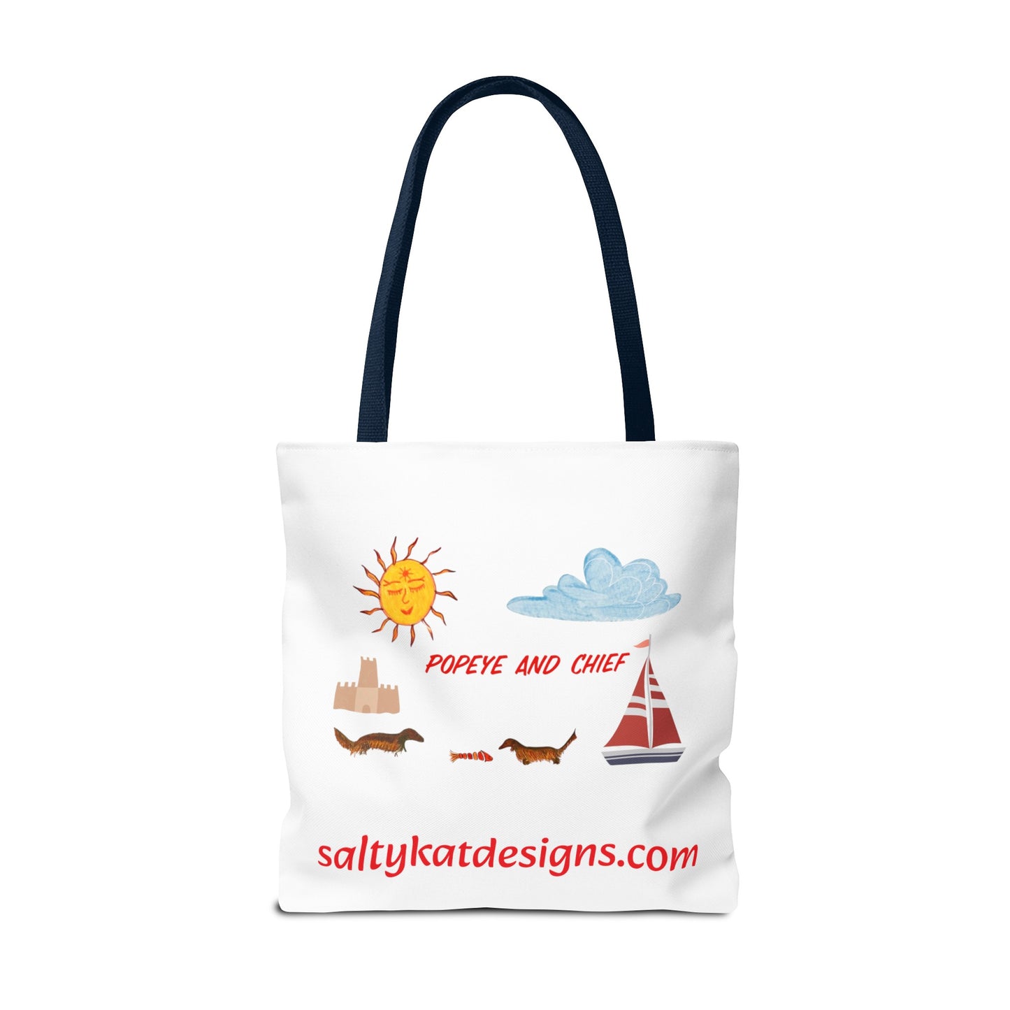 Popeye and Chief Tote Bag