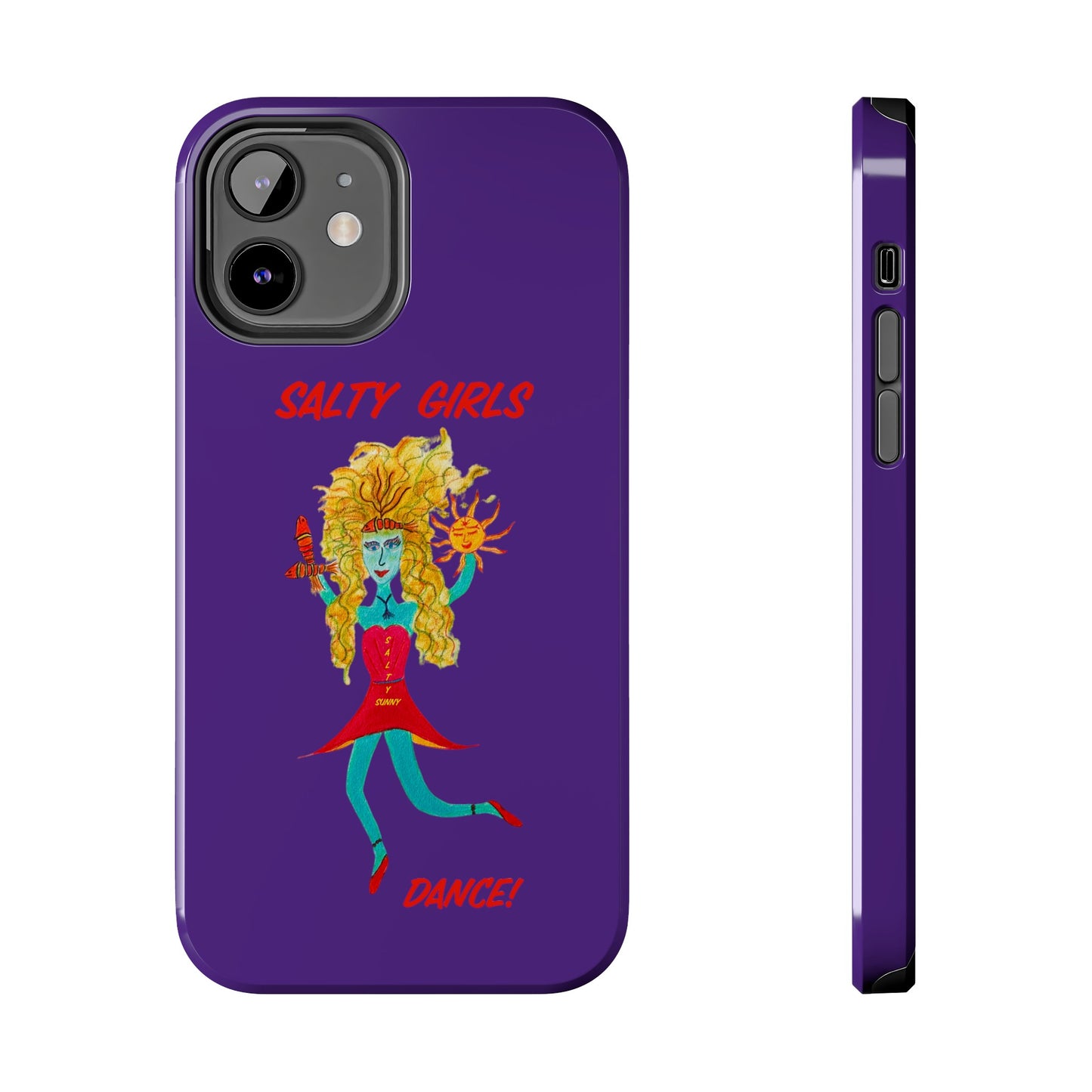 Salty Girls Dance - Purple Phone Cover