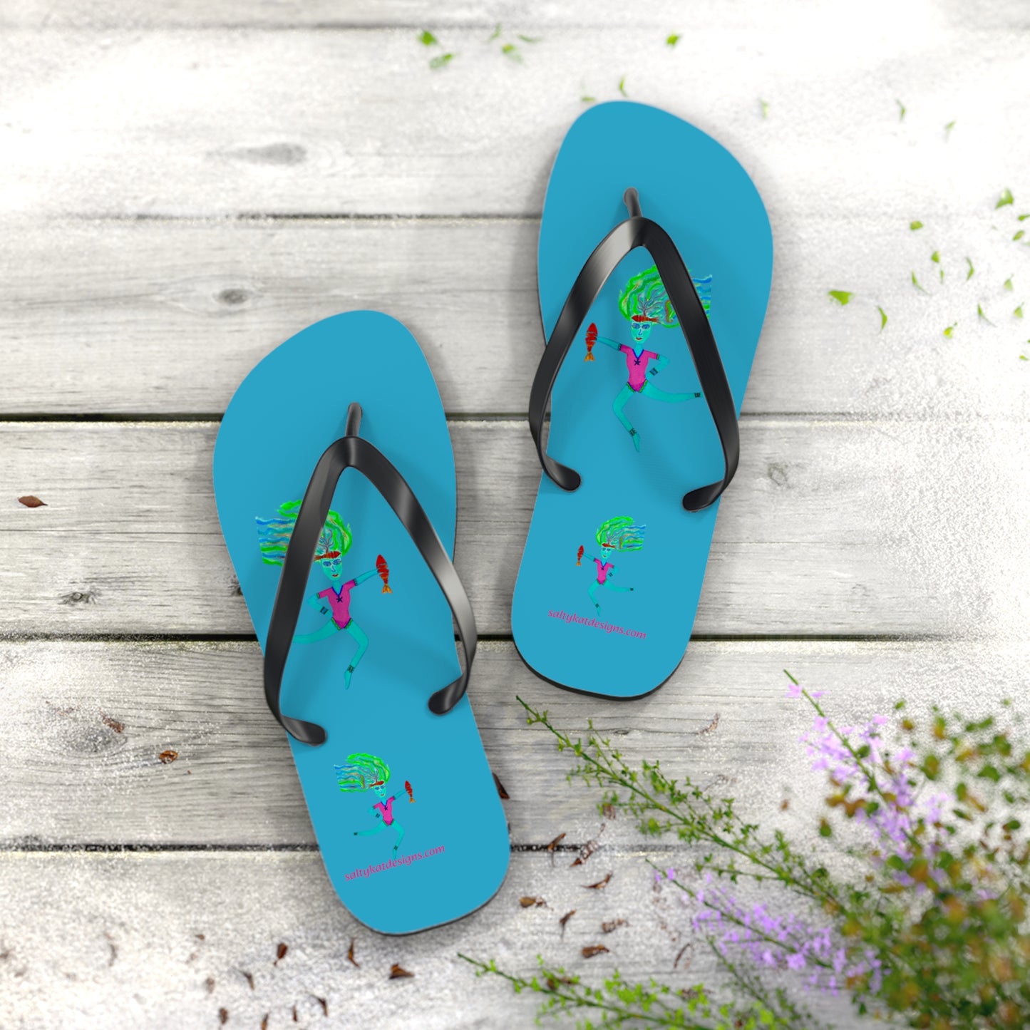 Mer Girls Flip Flops (M)