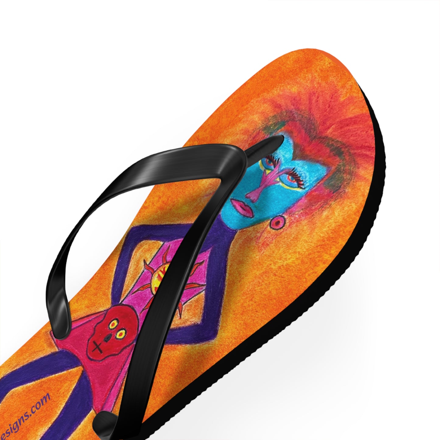 Super Heroine "Burst" - Flip Flops (M) 9-10