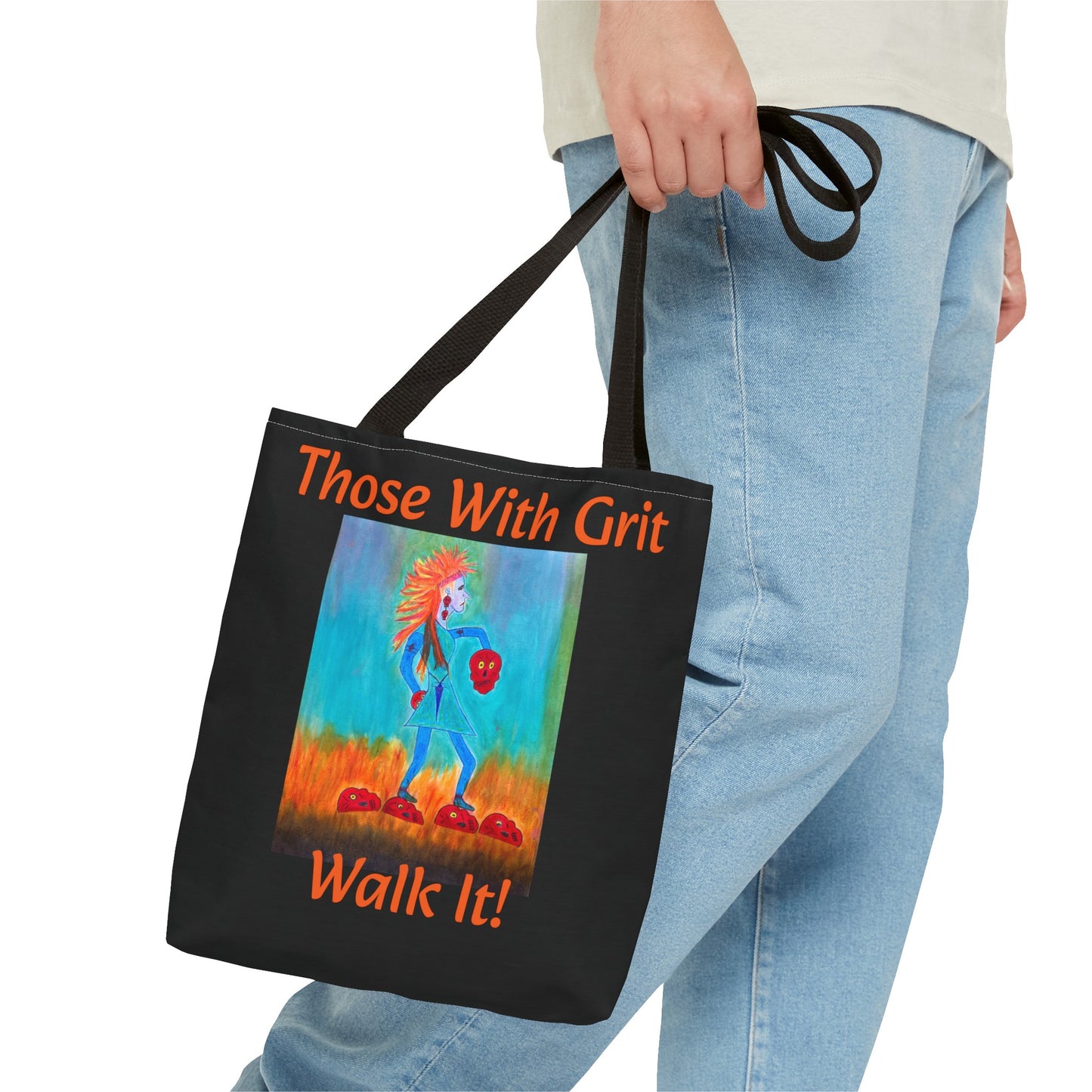 Those With Grit - "Walk It!" - Nonbinary Tote Bag