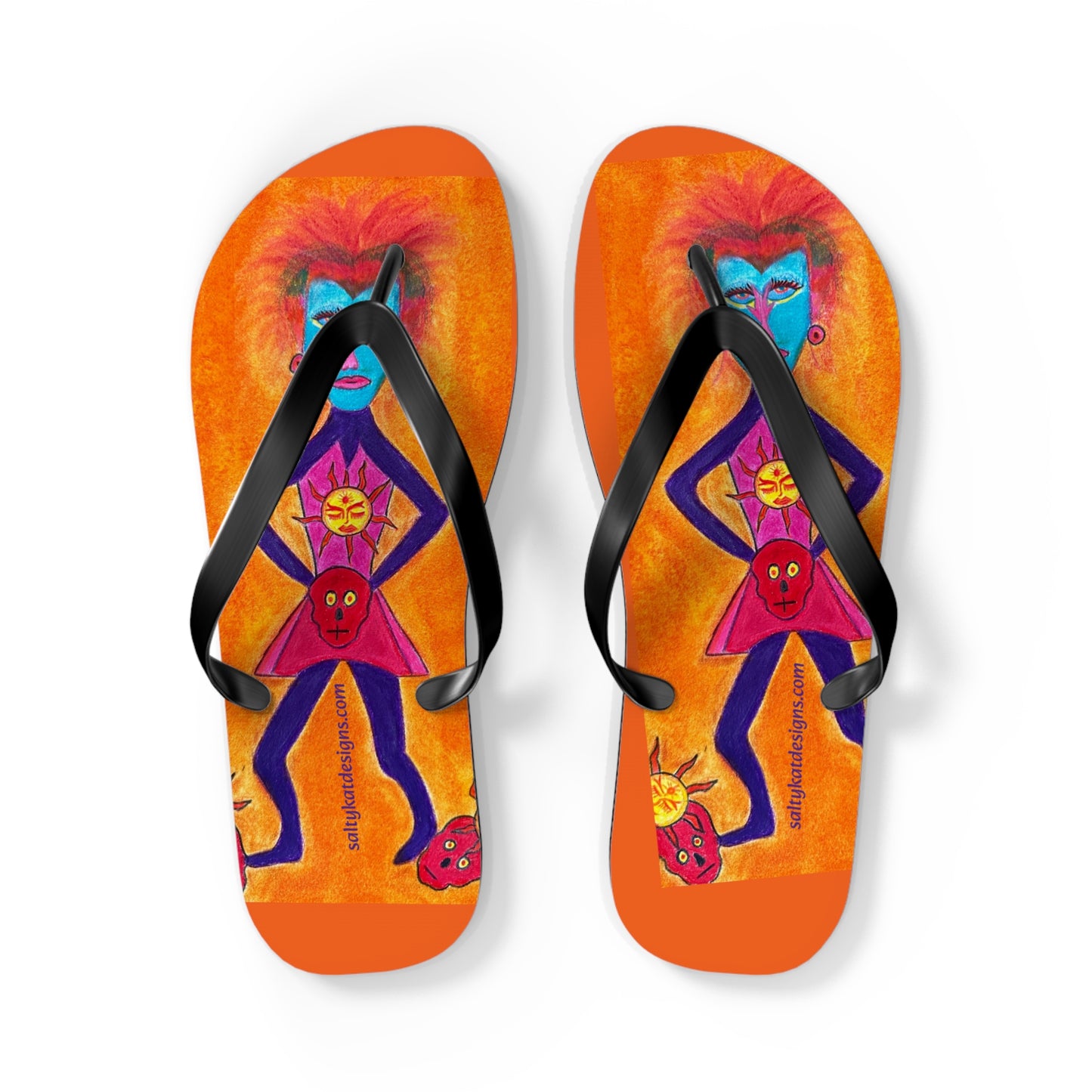 Super Heroine "Burst" - Flip Flops (S)