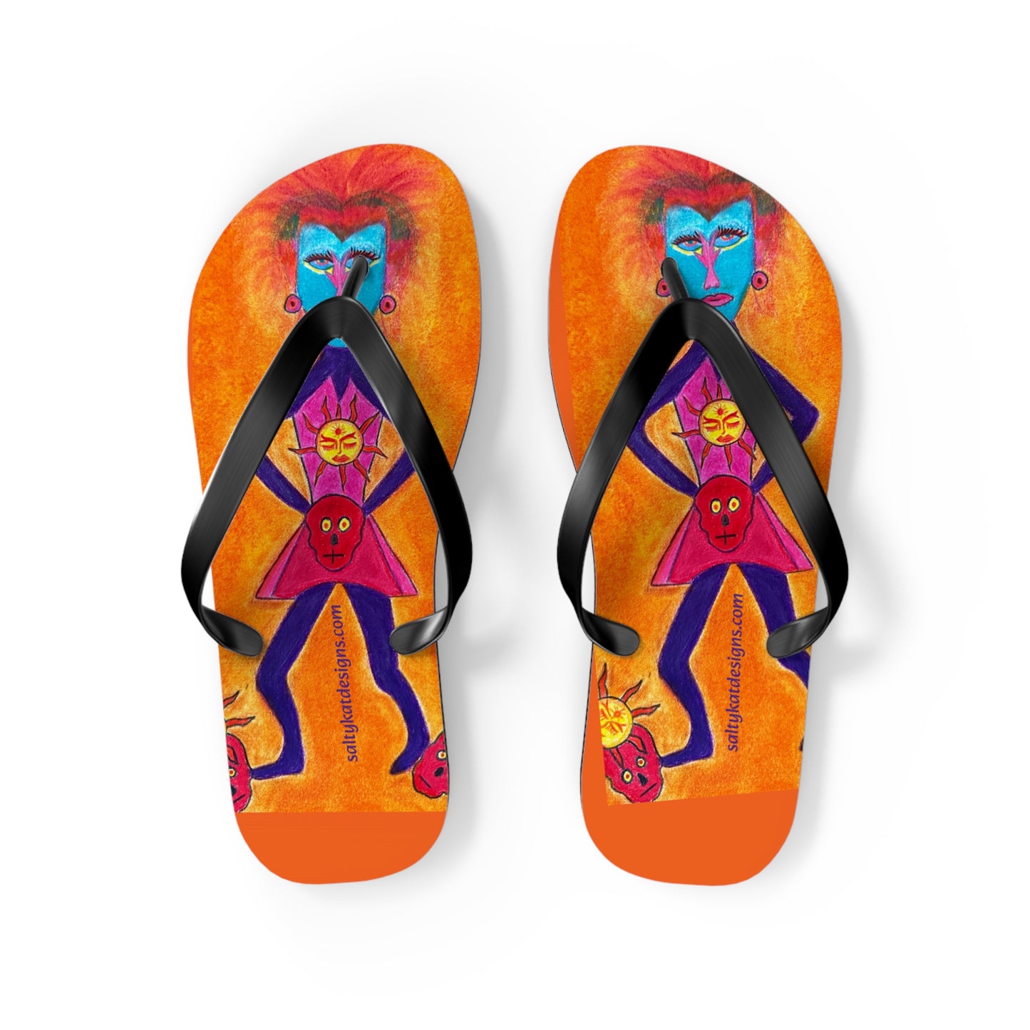 Super Heroine "Burst" - Flip Flops (S)