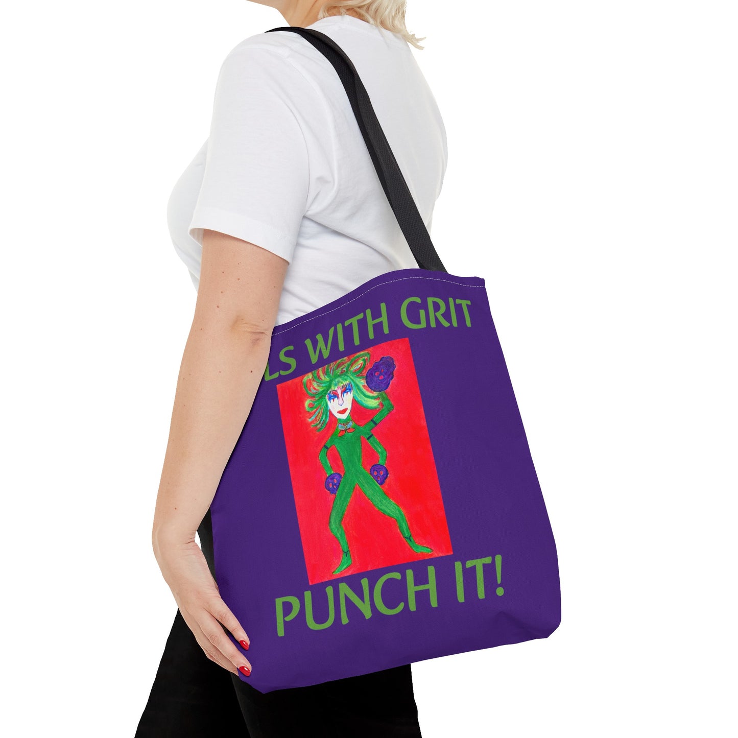 Girls With Grit "Punch It!" - Tote Bag