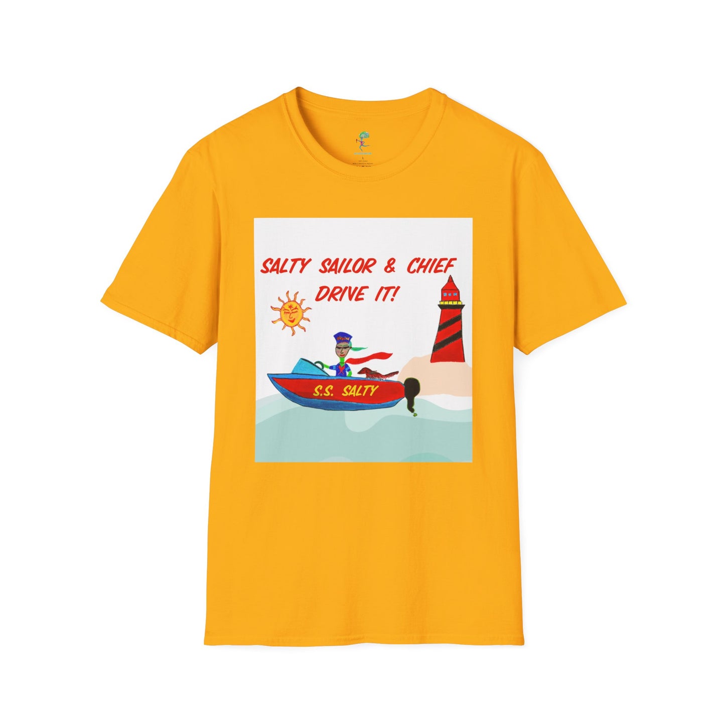 Salty Sailor and Chief - "Drive It!" Adult Unisex T