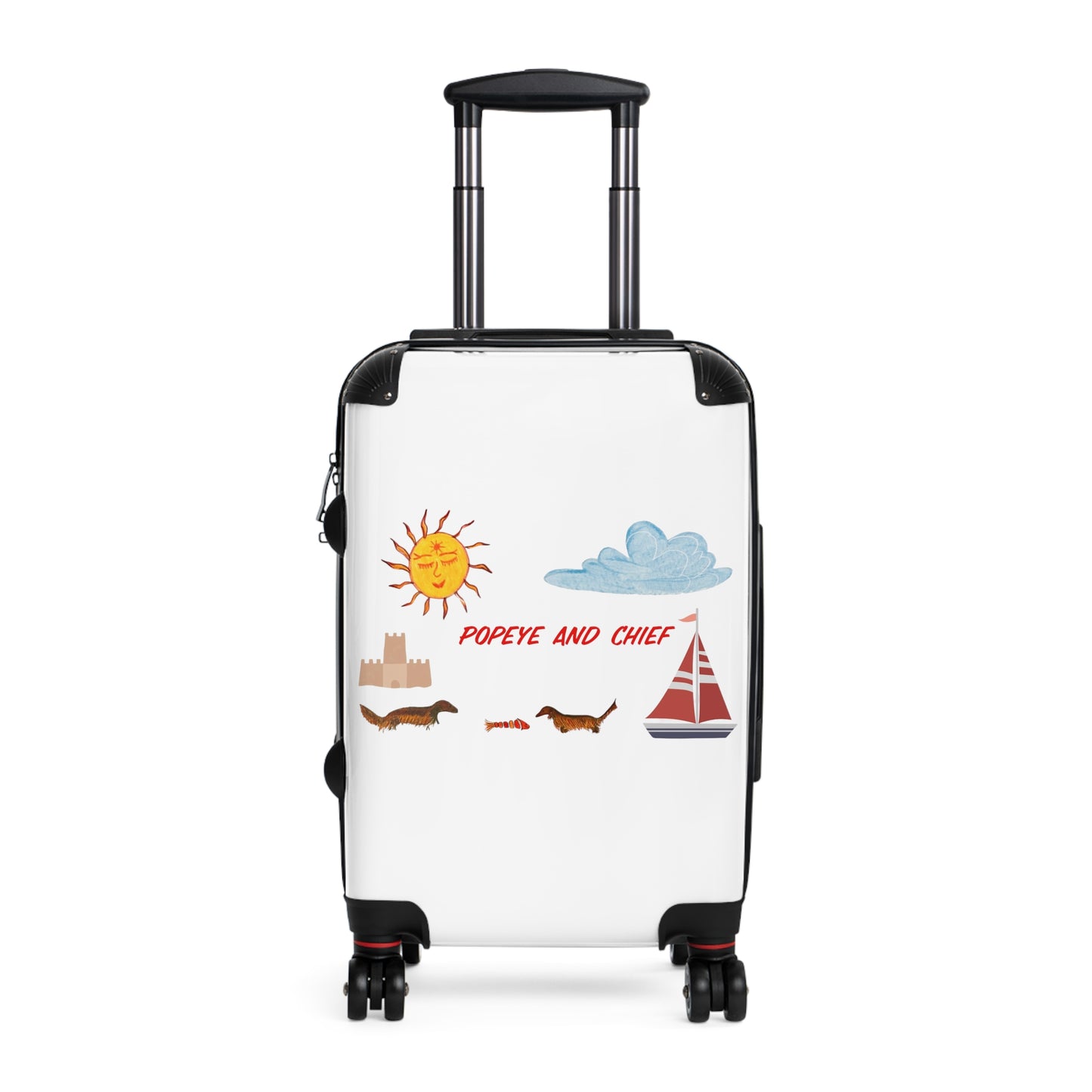 Popeye and Chief - Small Weekender Suitcase