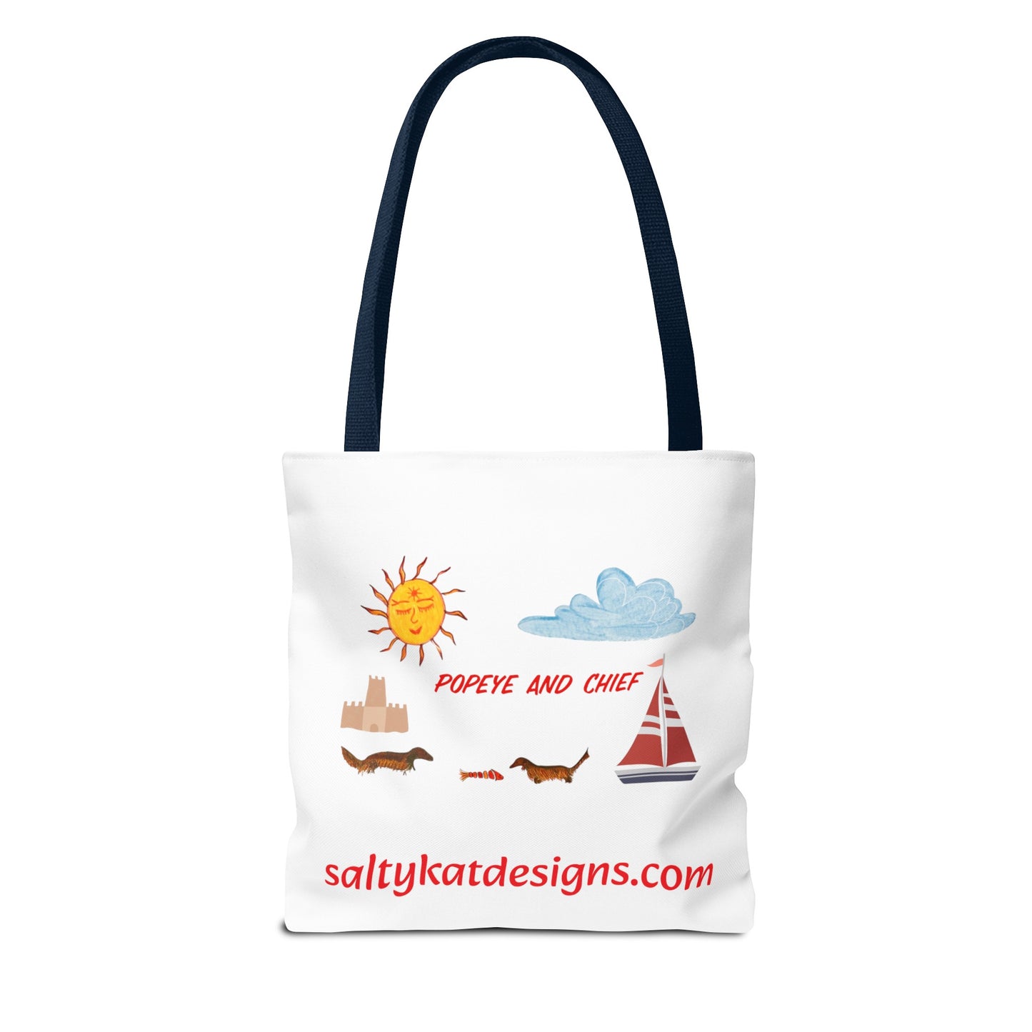 Popeye and Chief Tote Bag